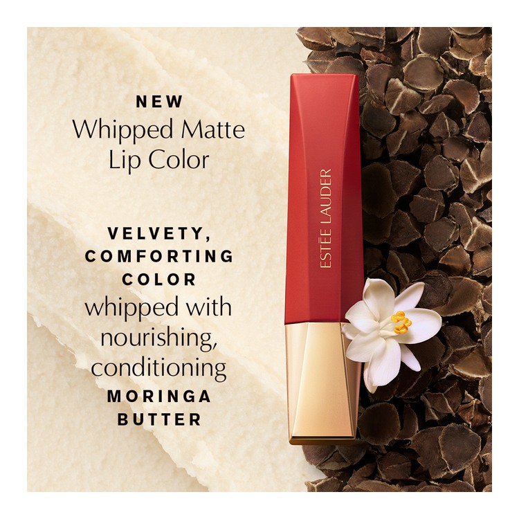Pure Color Whipped Matte Lip Color Lipstick With Moringa Butter • 927 Hot Fuse