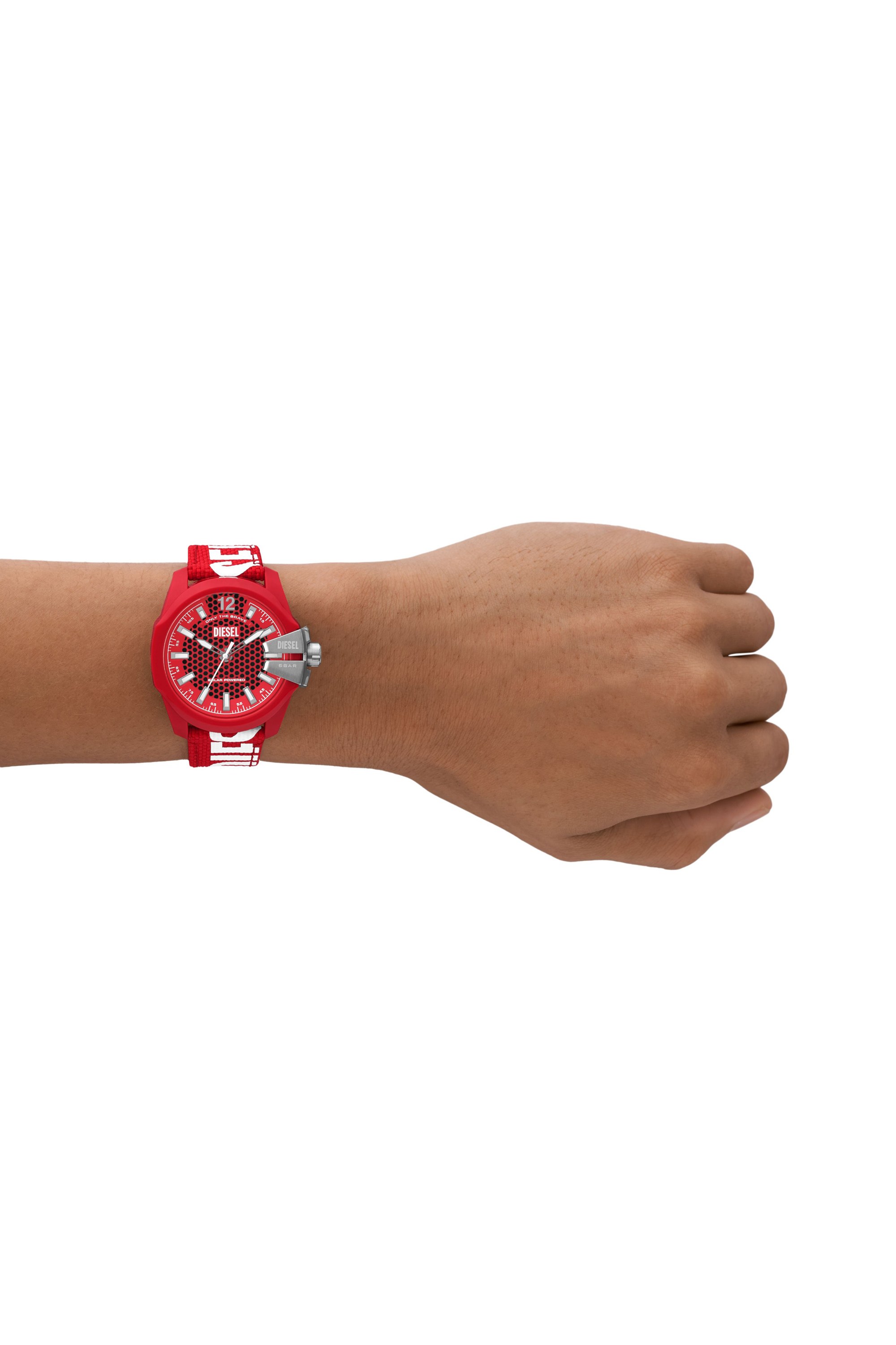 Red DZ4619- Baby Chief Solar Red watch
