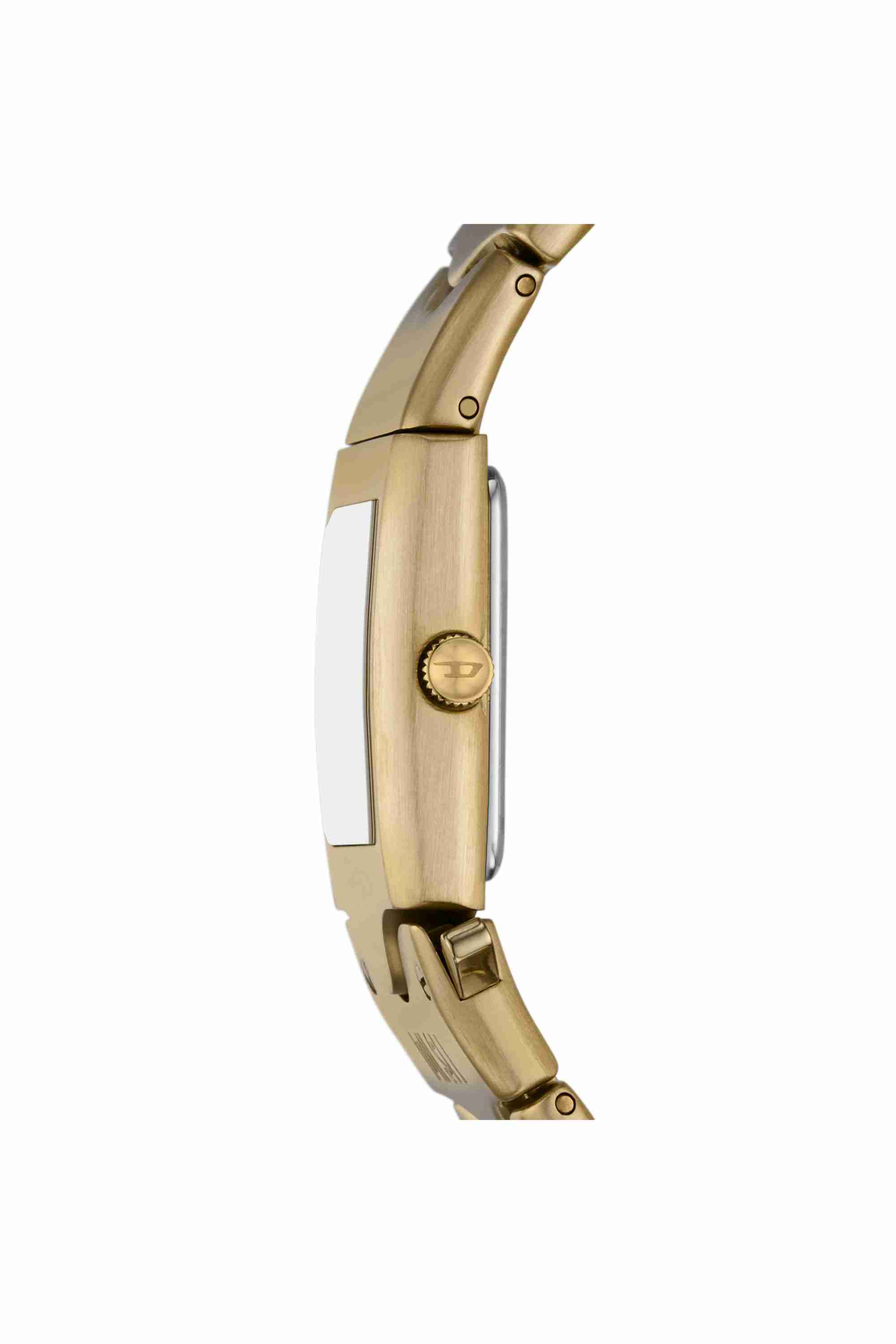 Gold DZ2223- Diesel Closer Three-Hand Gold-Tone Stainless Steel Watch