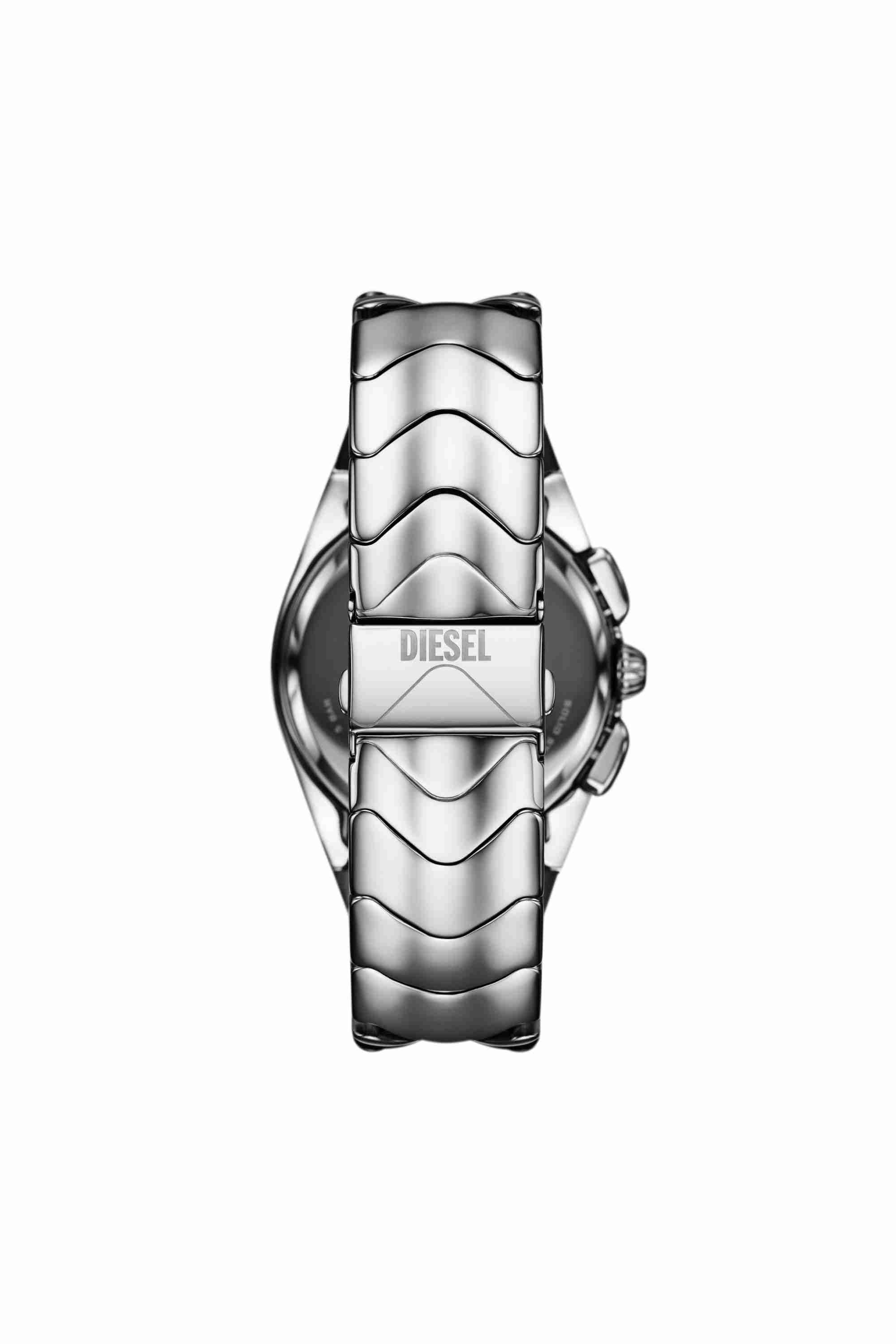 Grey Diesel Mercurial Chronograph Stainless Steel Watch