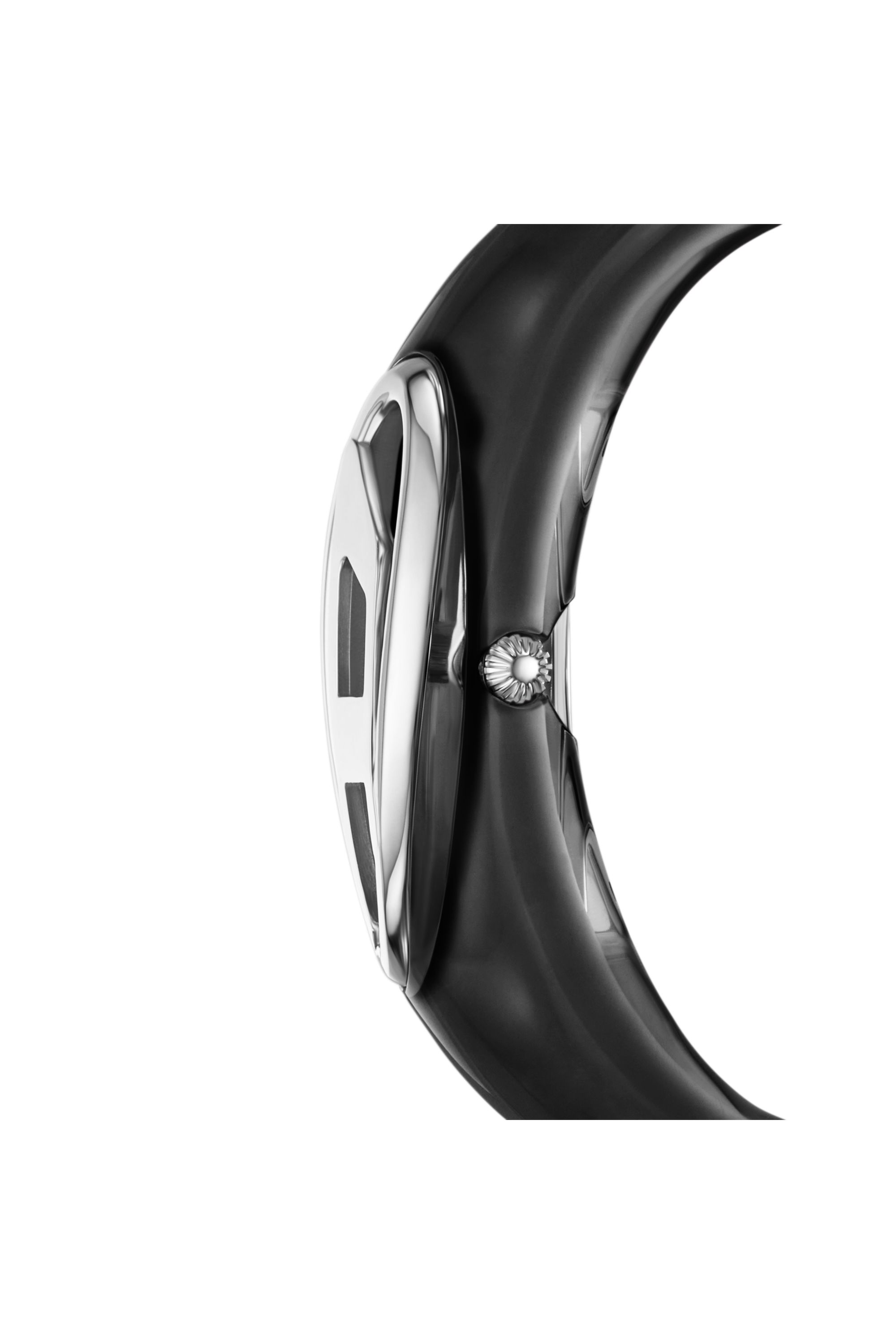 Black Diesel Wonder-D Two-Hand Black Nylon Resin Watch