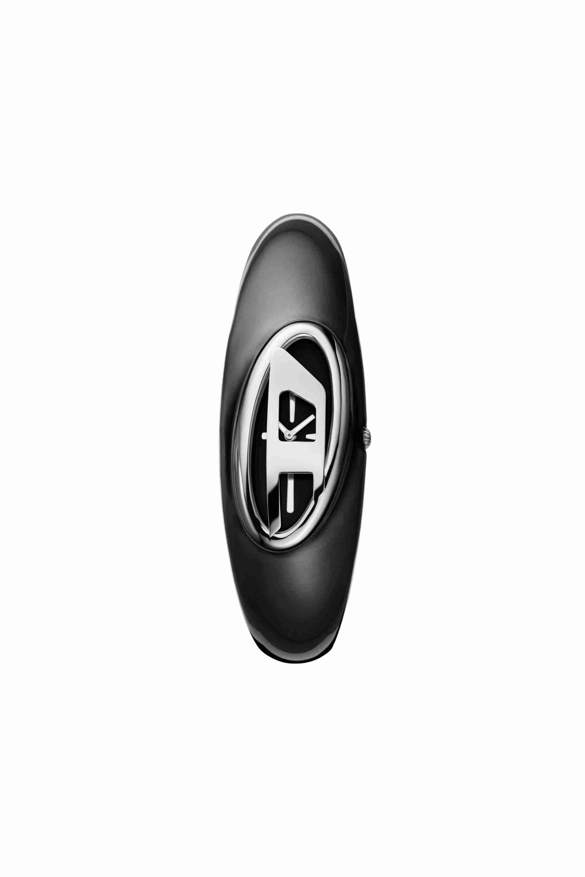 Black Diesel Wonder-D Two-Hand Black Nylon Resin Watch