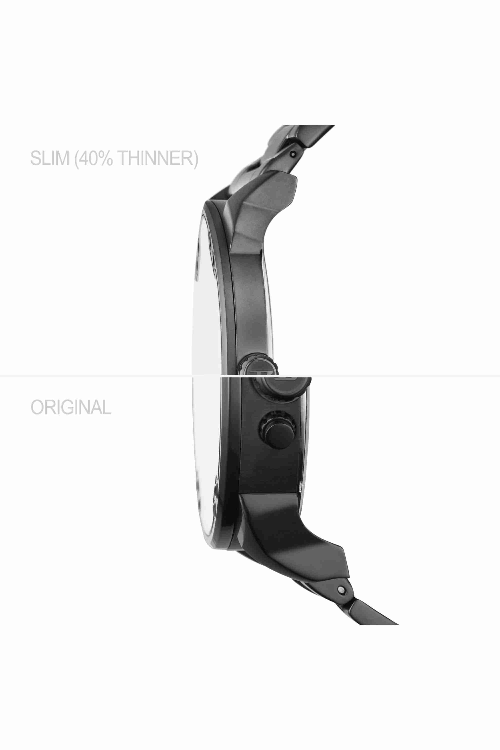 White Diesel Mr. Daddy Slim Multi Movement Gray Stainless Steel Watch