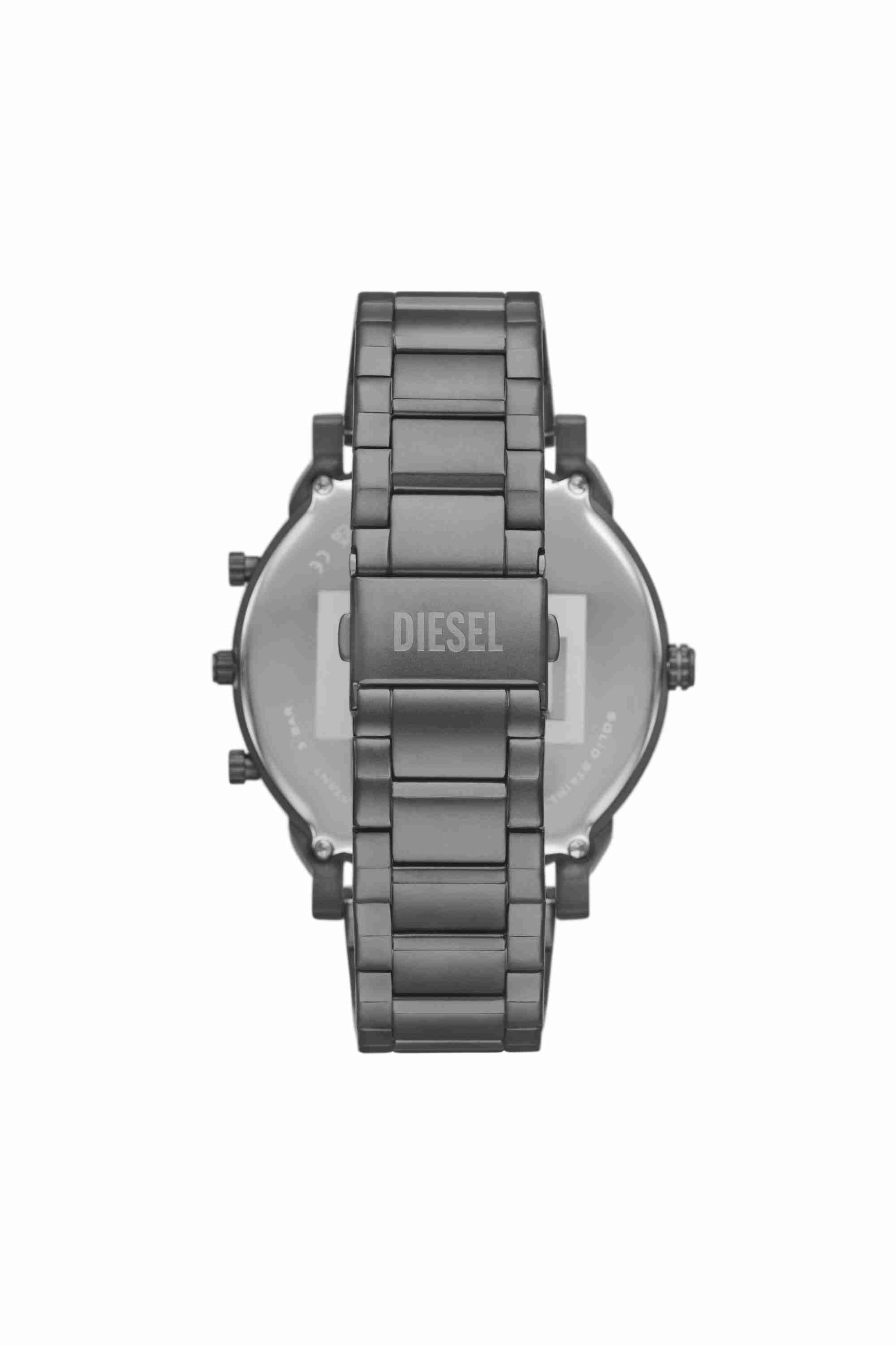White Diesel Mr. Daddy Slim Multi Movement Gray Stainless Steel Watch