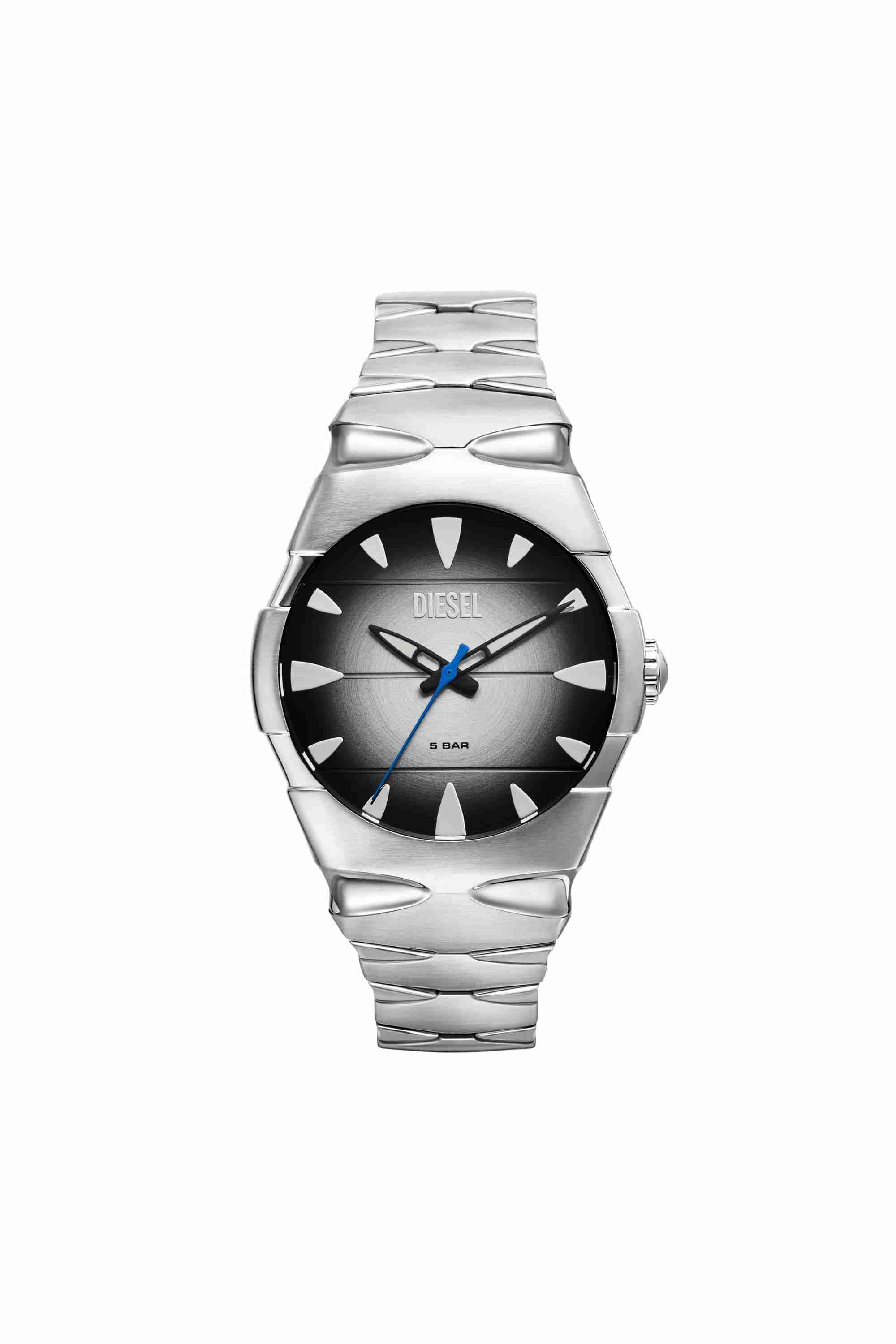 Silver DZ2224 - D-Sruptor Three-Hand Stainless Steel Watch