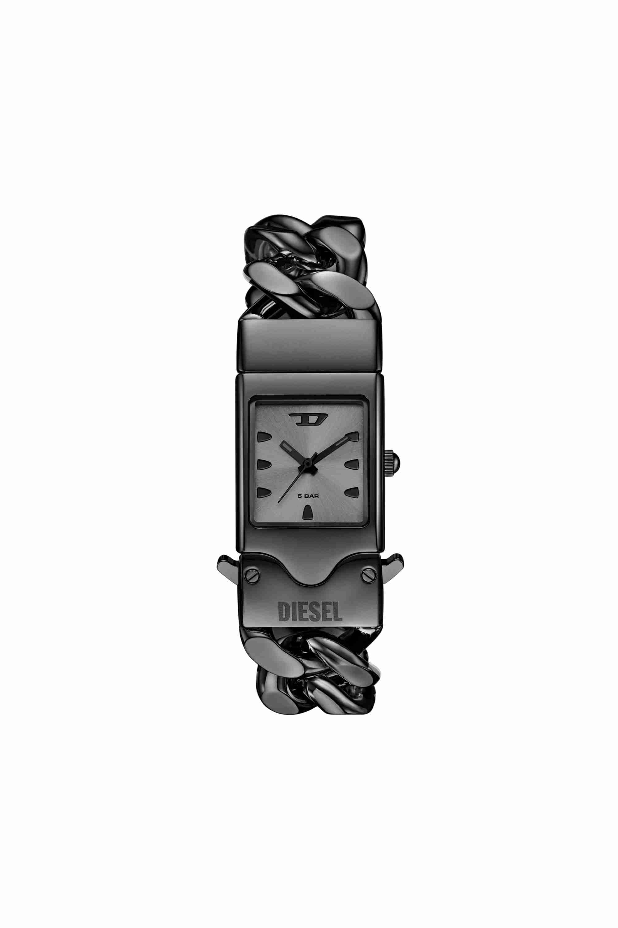 Grey Closer in gunmetal stainless steel watch