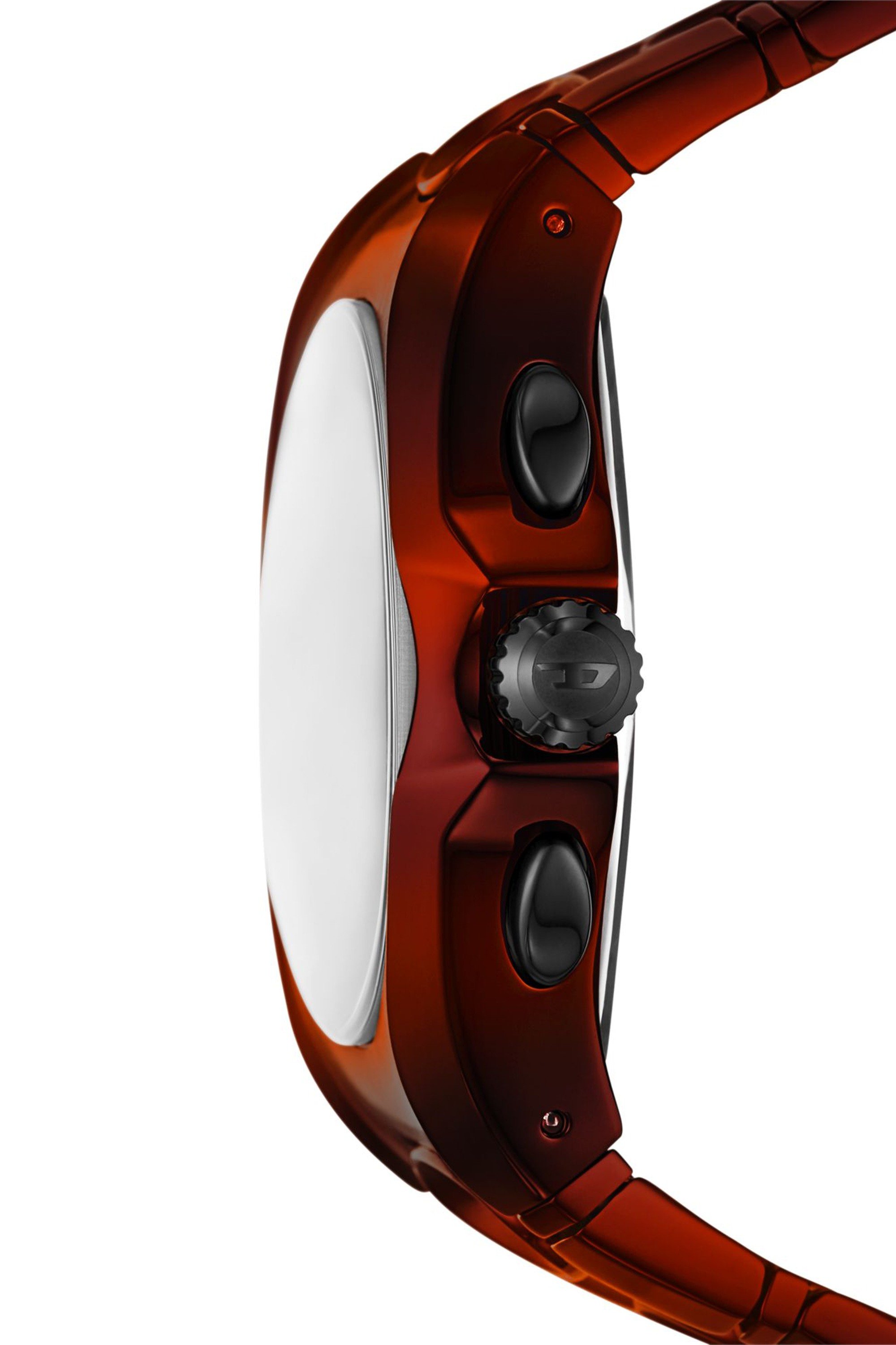 Red D-Curve red stainless steel watch