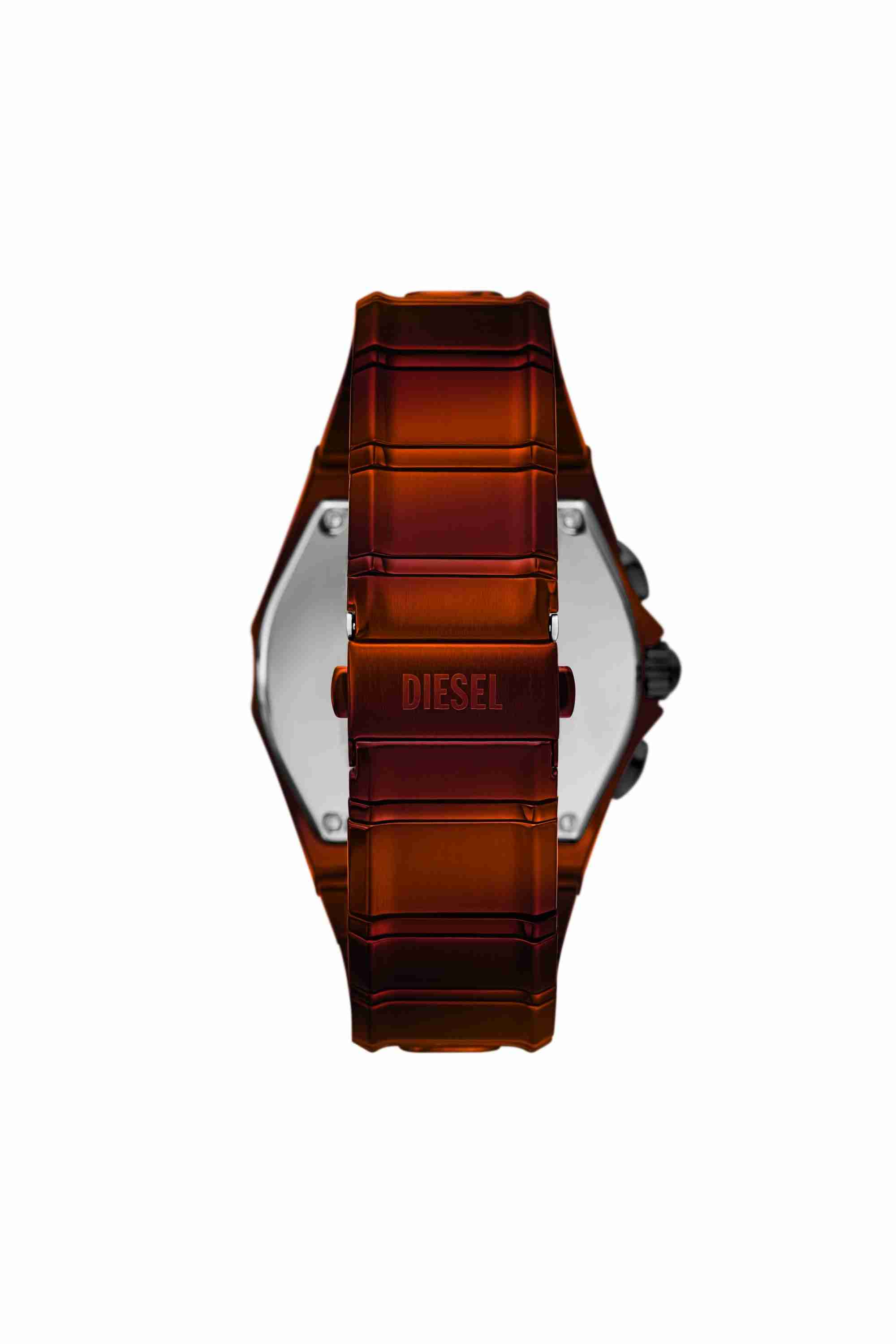 Red D-Curve red stainless steel watch