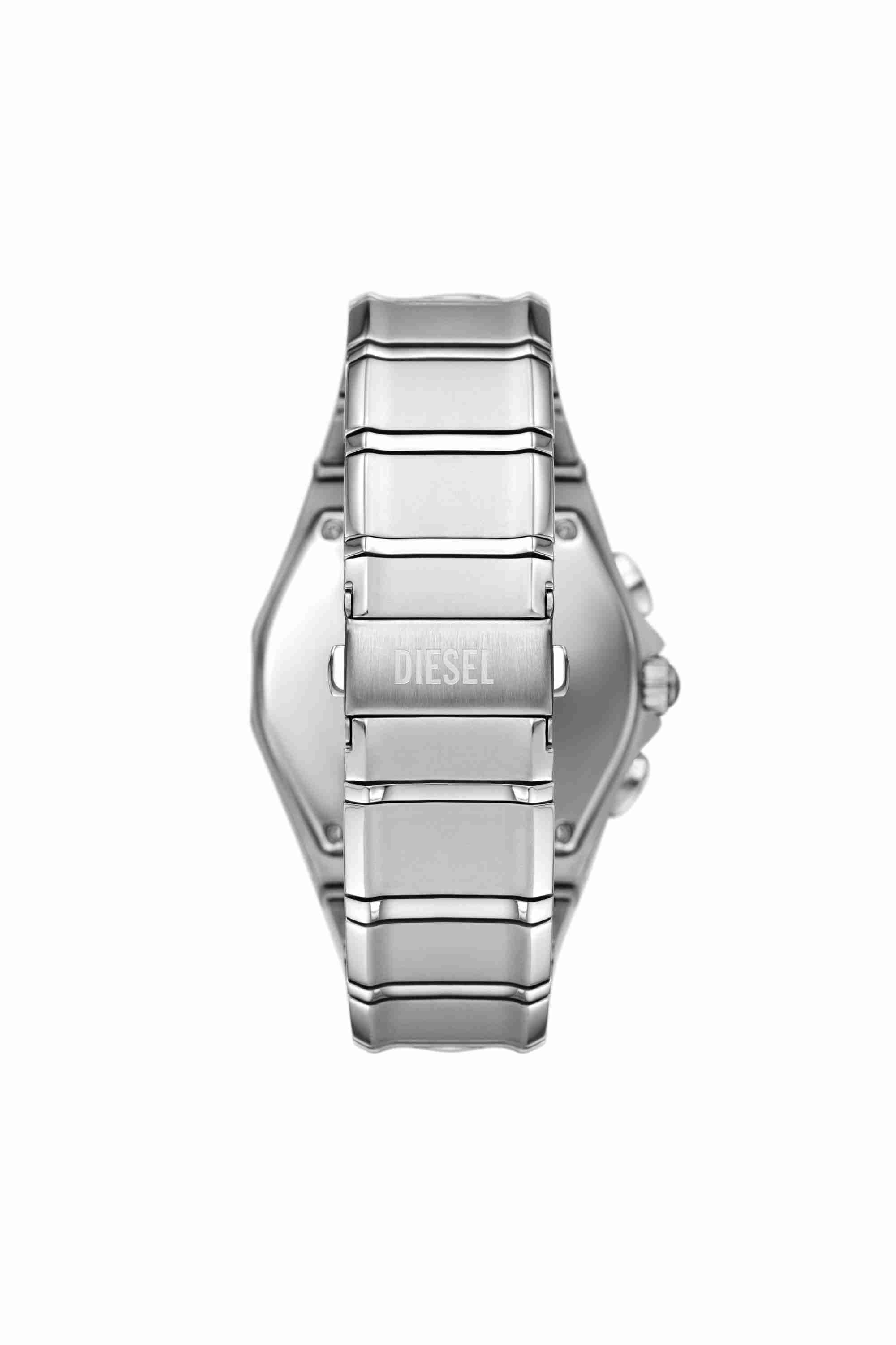 Silver D-Curve stainless steel watch
