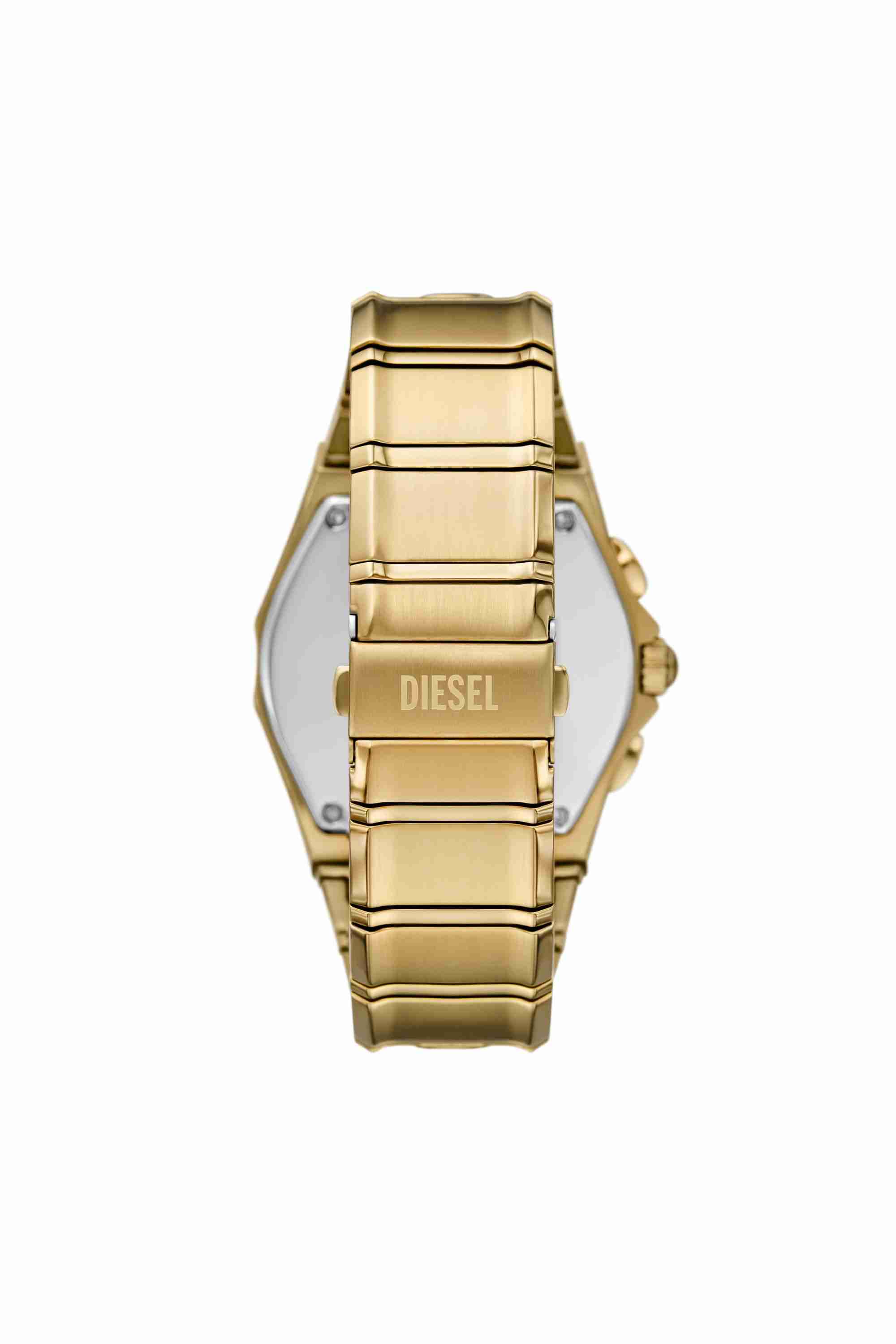 Gold D-Curve gold-tone stainless steel watch