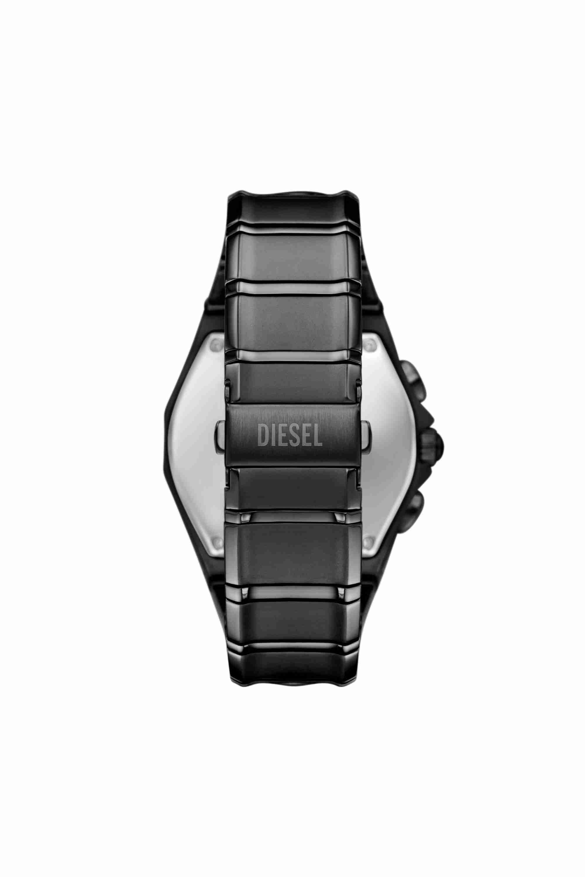 Black D-Curve black stainless steel watch