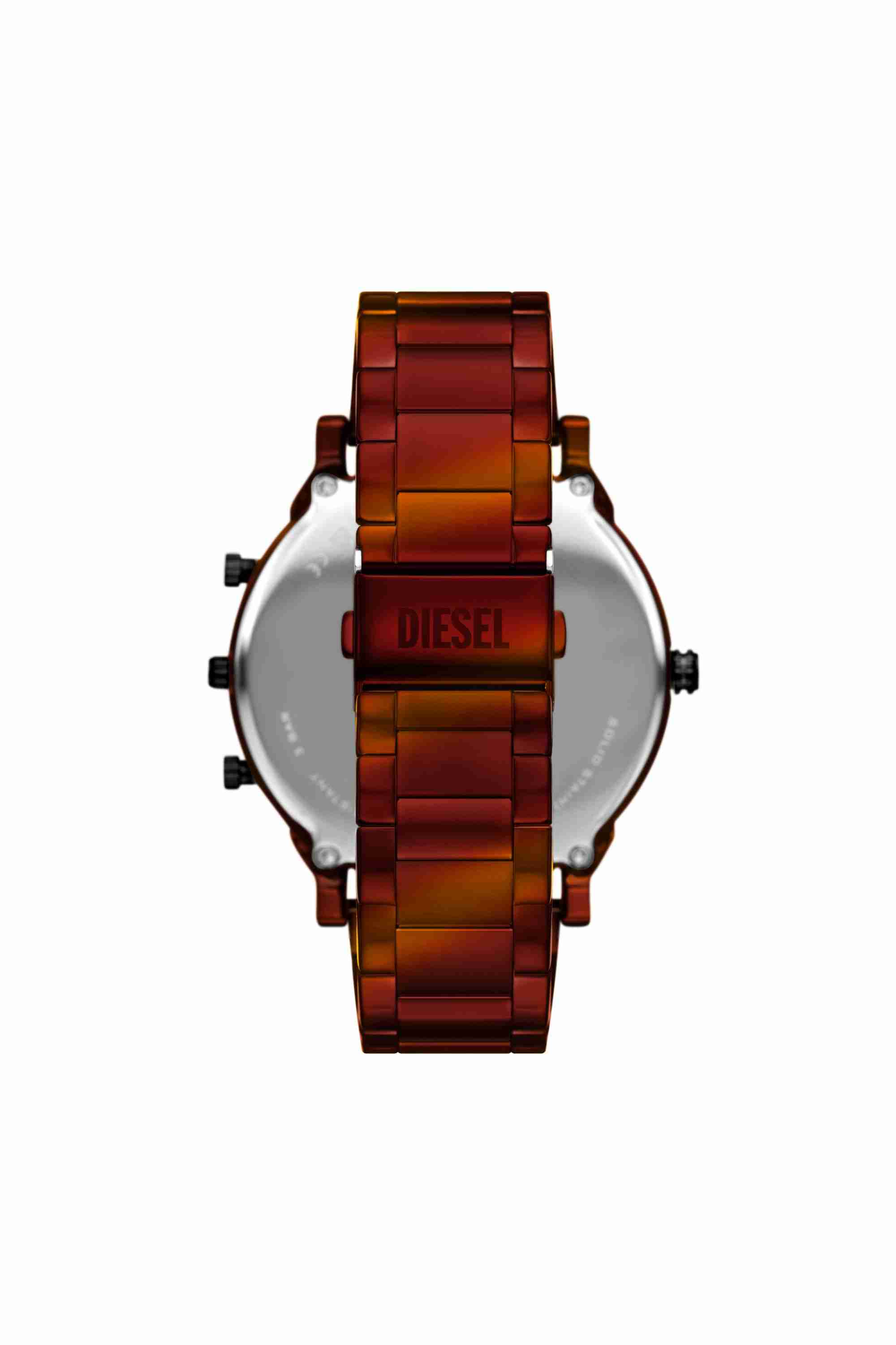 Red Mr. Daddy Slim red stainless steel watch