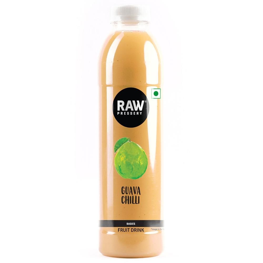 Raw Pressery Basics Guava Chili Fruit Drink 750 Ml