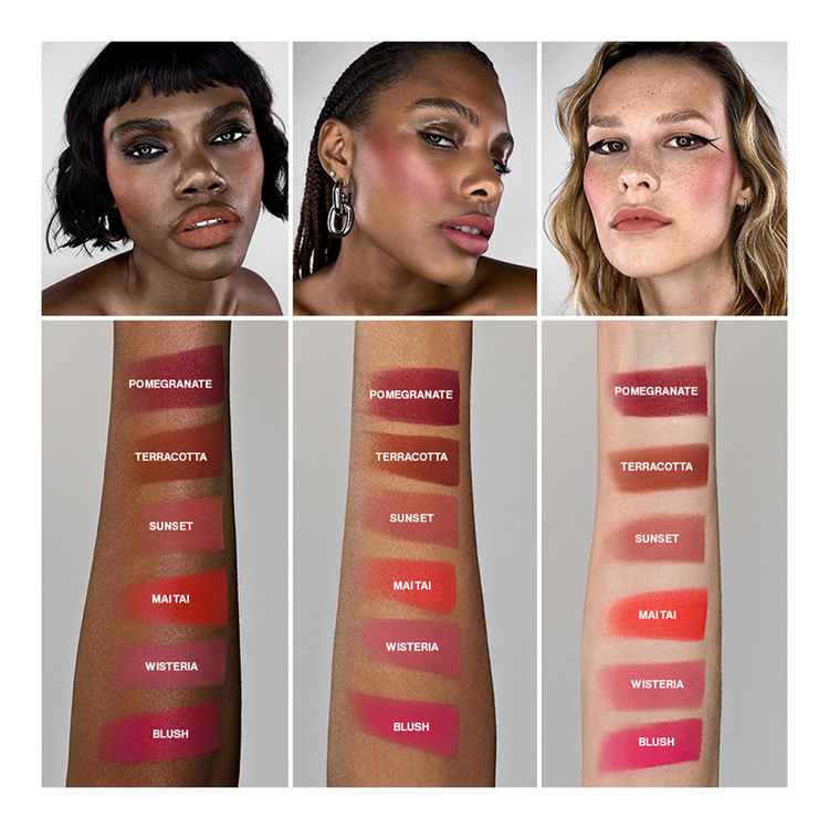 Halo Sheer to Stay color tint Lip + Cheek • Mai Tai