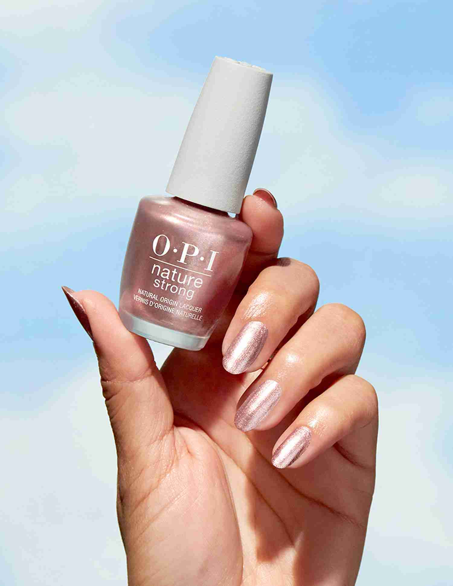 Nature Strong Nail Lacquer • Intentions Are Rose Gold