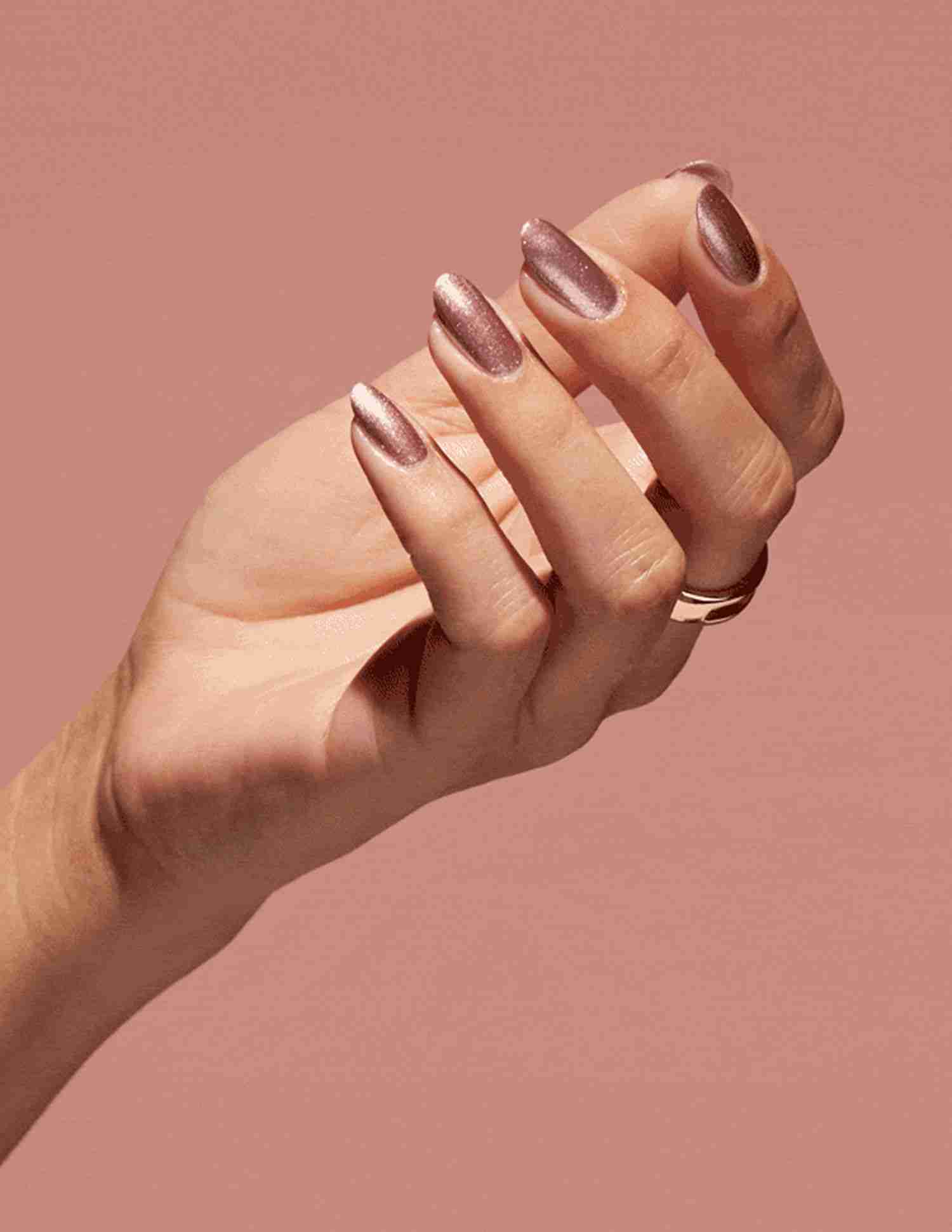 Nature Strong Nail Lacquer • Intentions Are Rose Gold