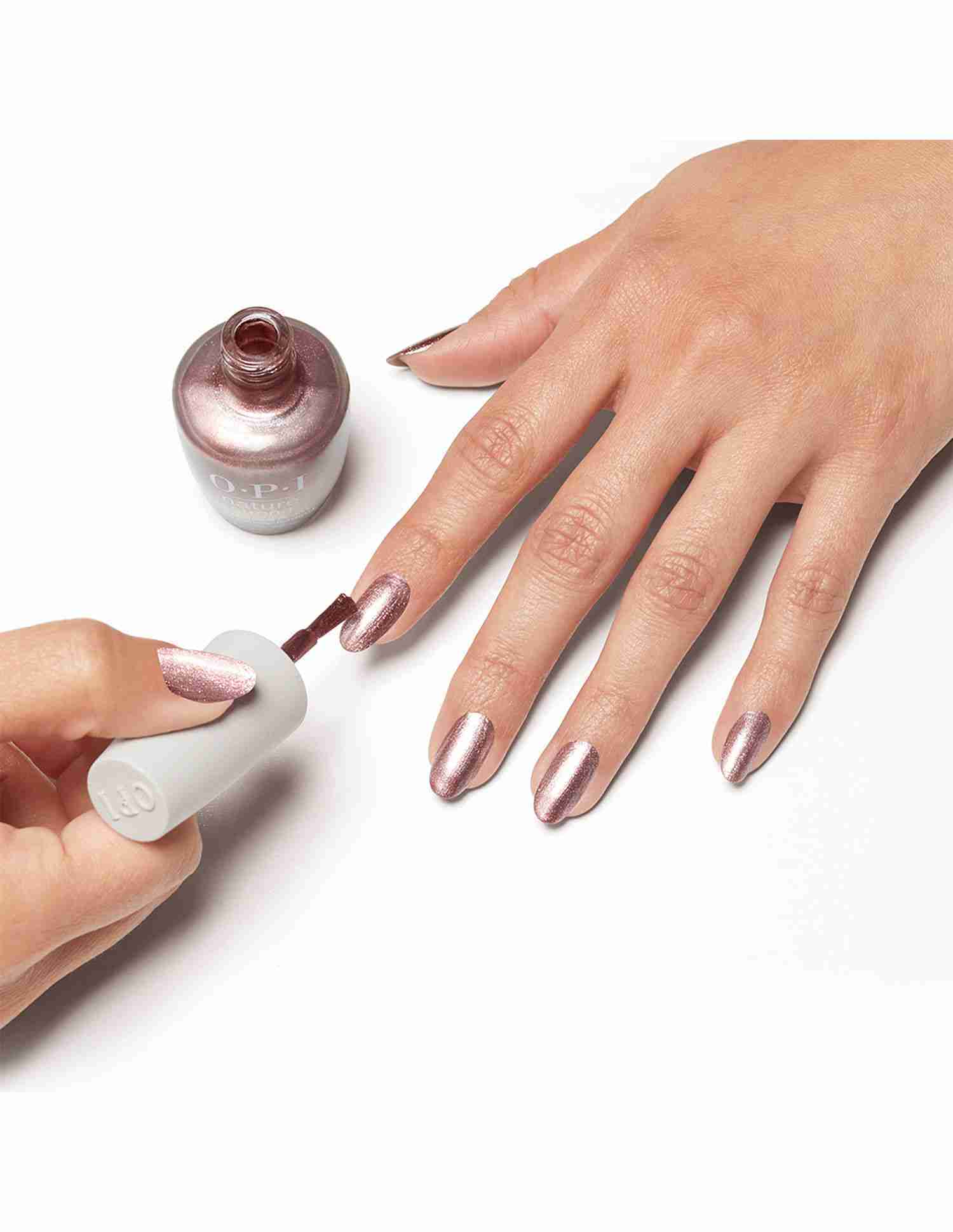 Nature Strong Nail Lacquer • Intentions Are Rose Gold