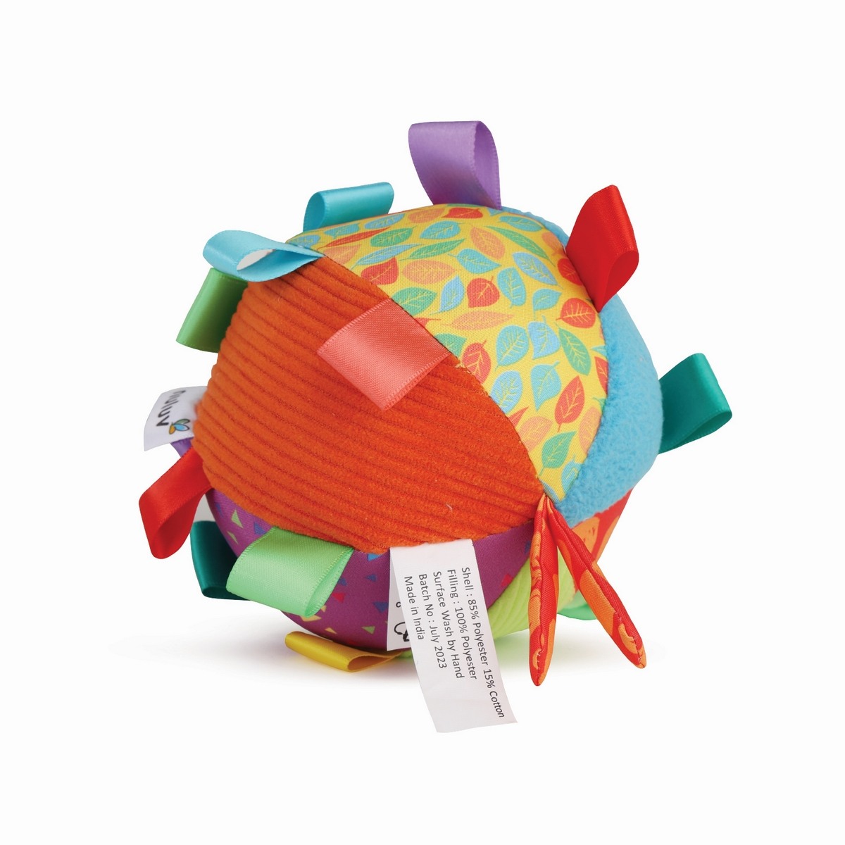 Nuluv Activity Ball 1 Multicolour For Kids Ages 3M+