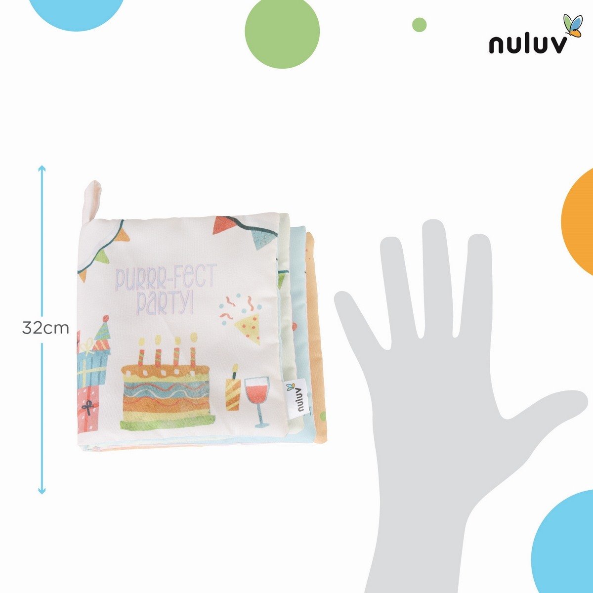 Nuluv Perfect Party Playbook Multicolour For Kids Ages 3M+