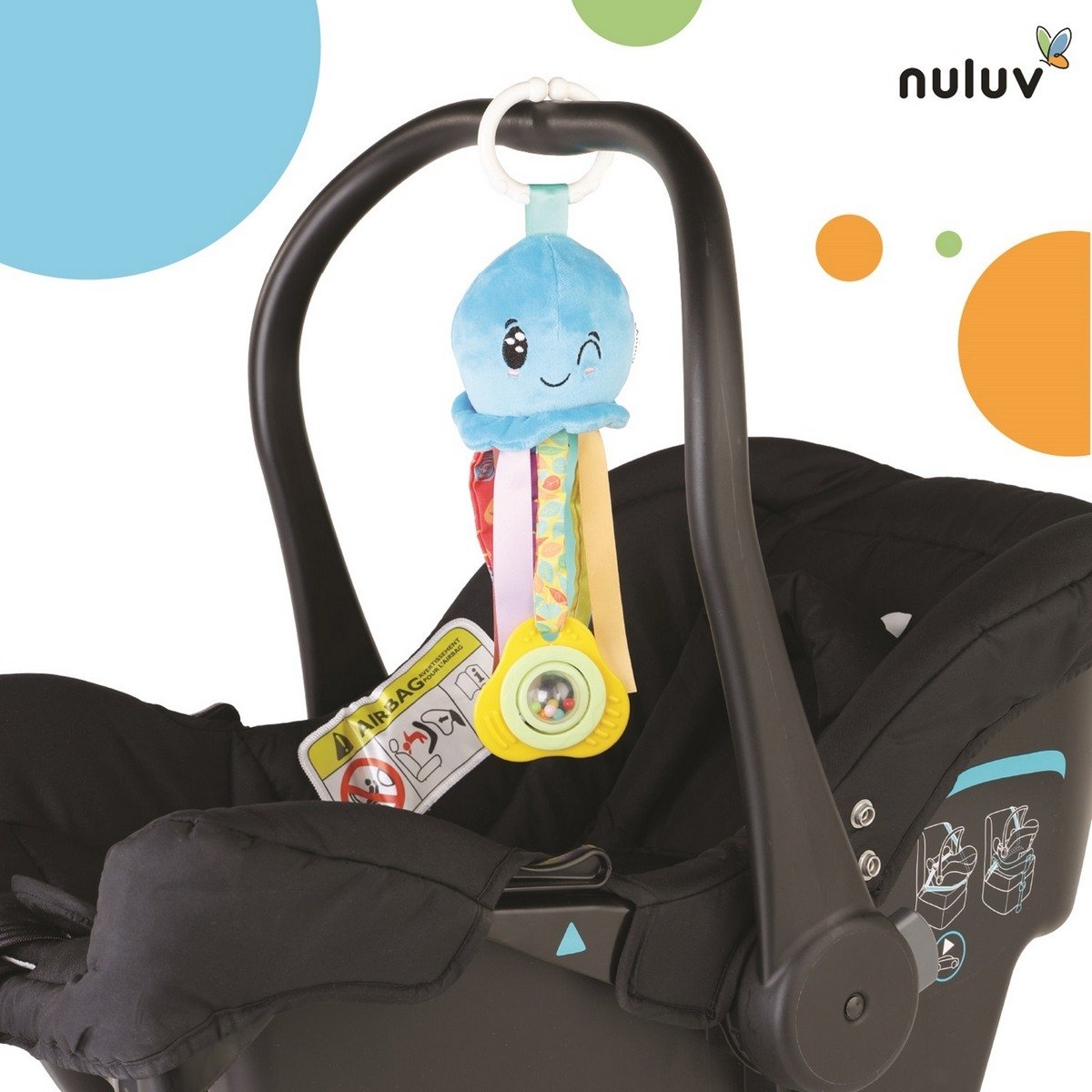 Nuluv Waves Octopus Multicolour For Kids Ages 3M+