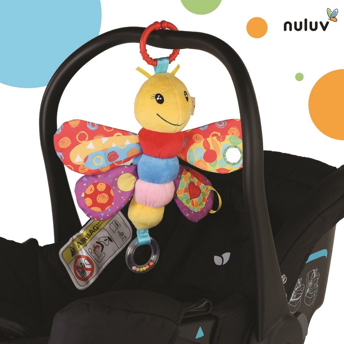 Nuluv Butterfly Multicolour For Kids Ages 3M+