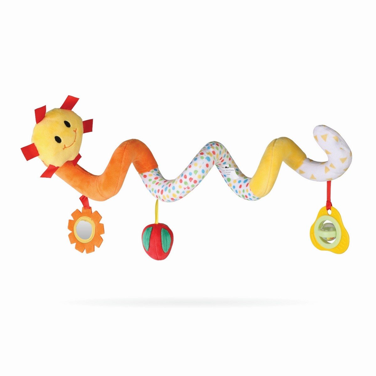 Nuluv Fruits Spiral Multicolour For Kids Ages 3M+