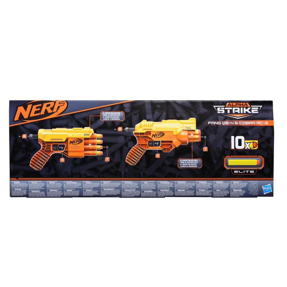 Hasbro Nerf Alpha Strike Blaster Pack Assorted Multicolour, 8Y+