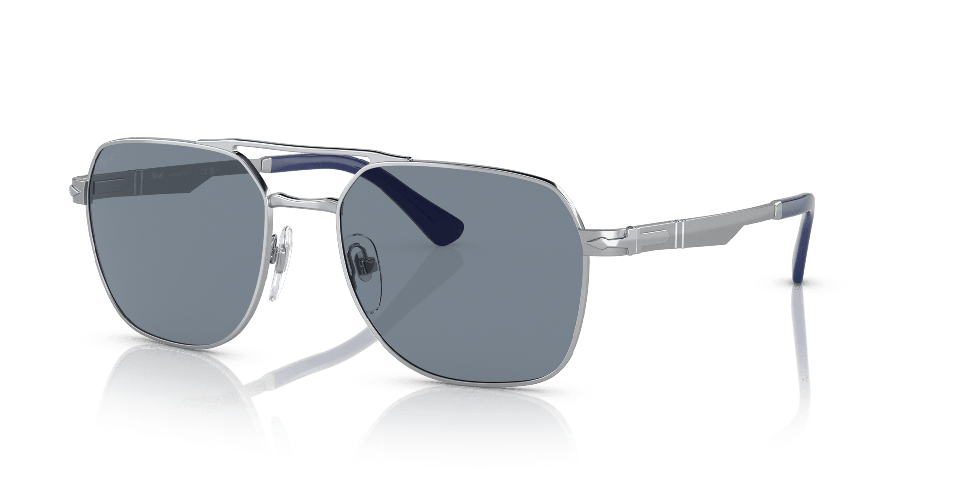 0PO1004S Steel Unisex Sunglasses