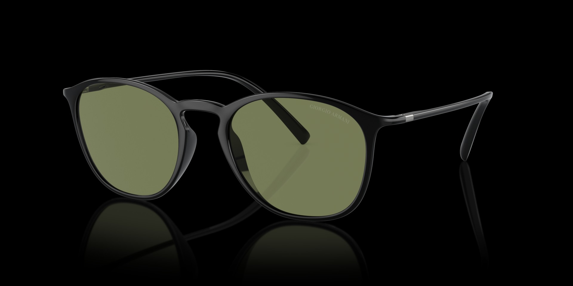 Giorgio Armani Black Injected Man Sunglass