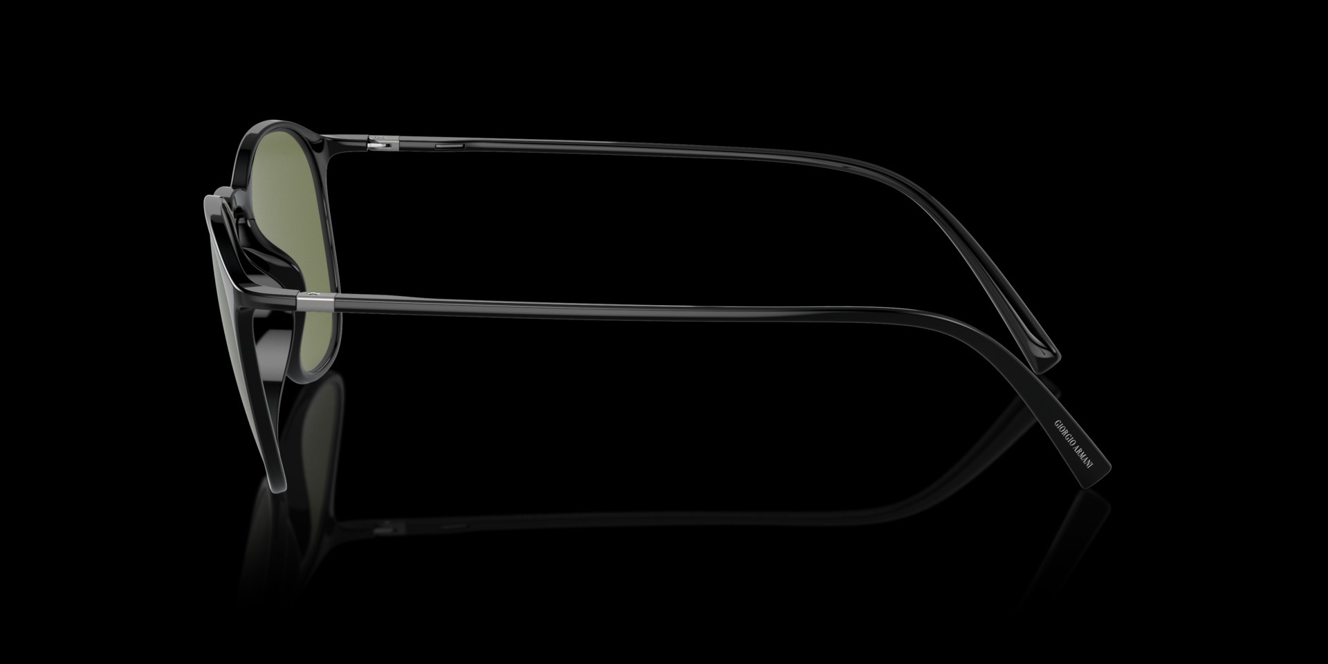 Giorgio Armani Black Injected Man Sunglass