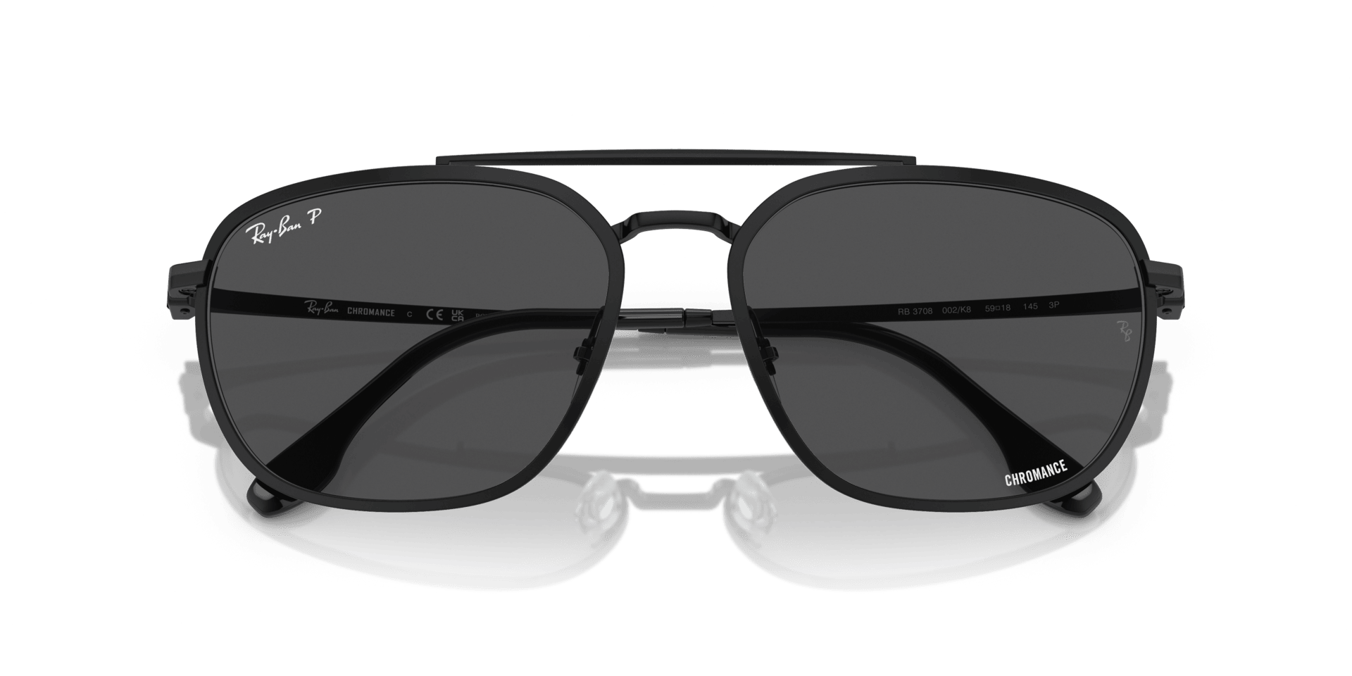 0RB3708 Metal Unisex Sunglasses