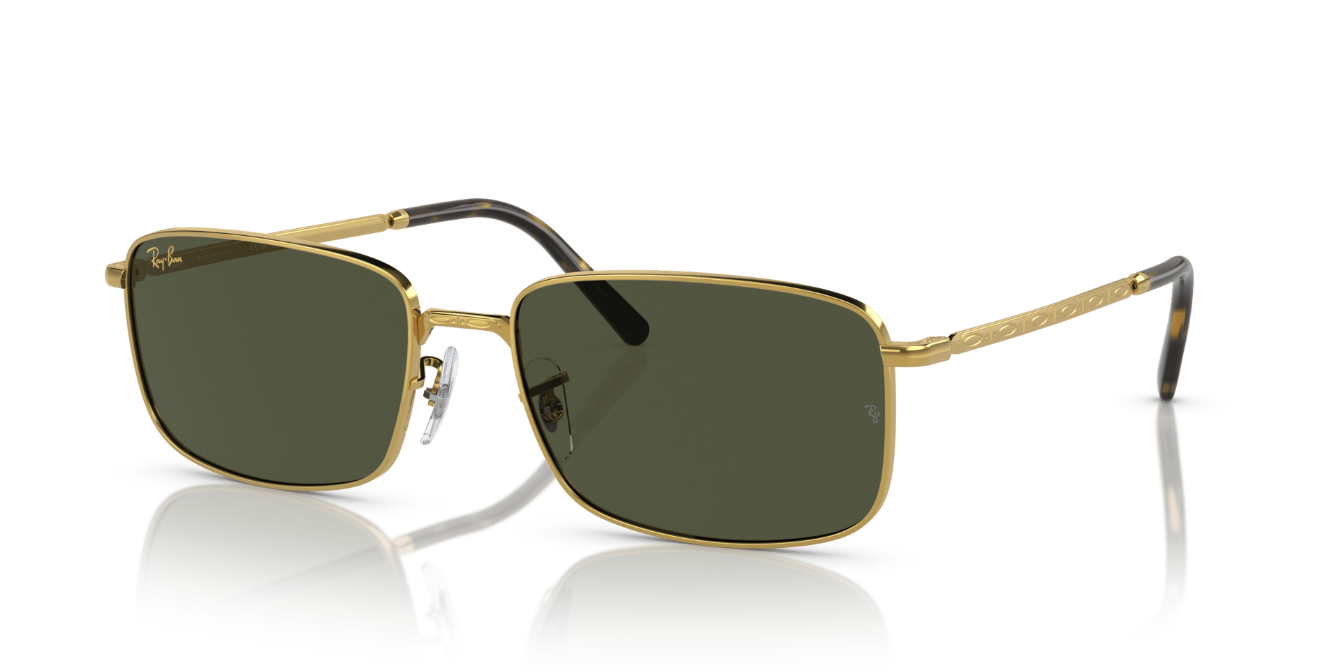 0RB3717 Metal Unisex Sunglasses