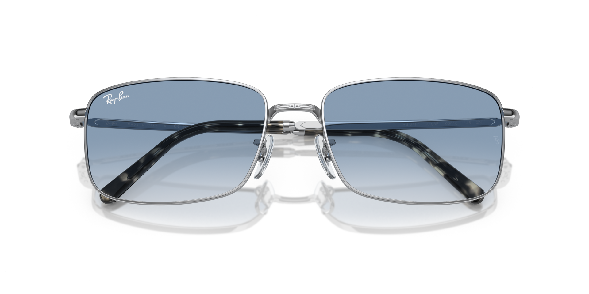 0RB3717 Metal Unisex Sunglasses