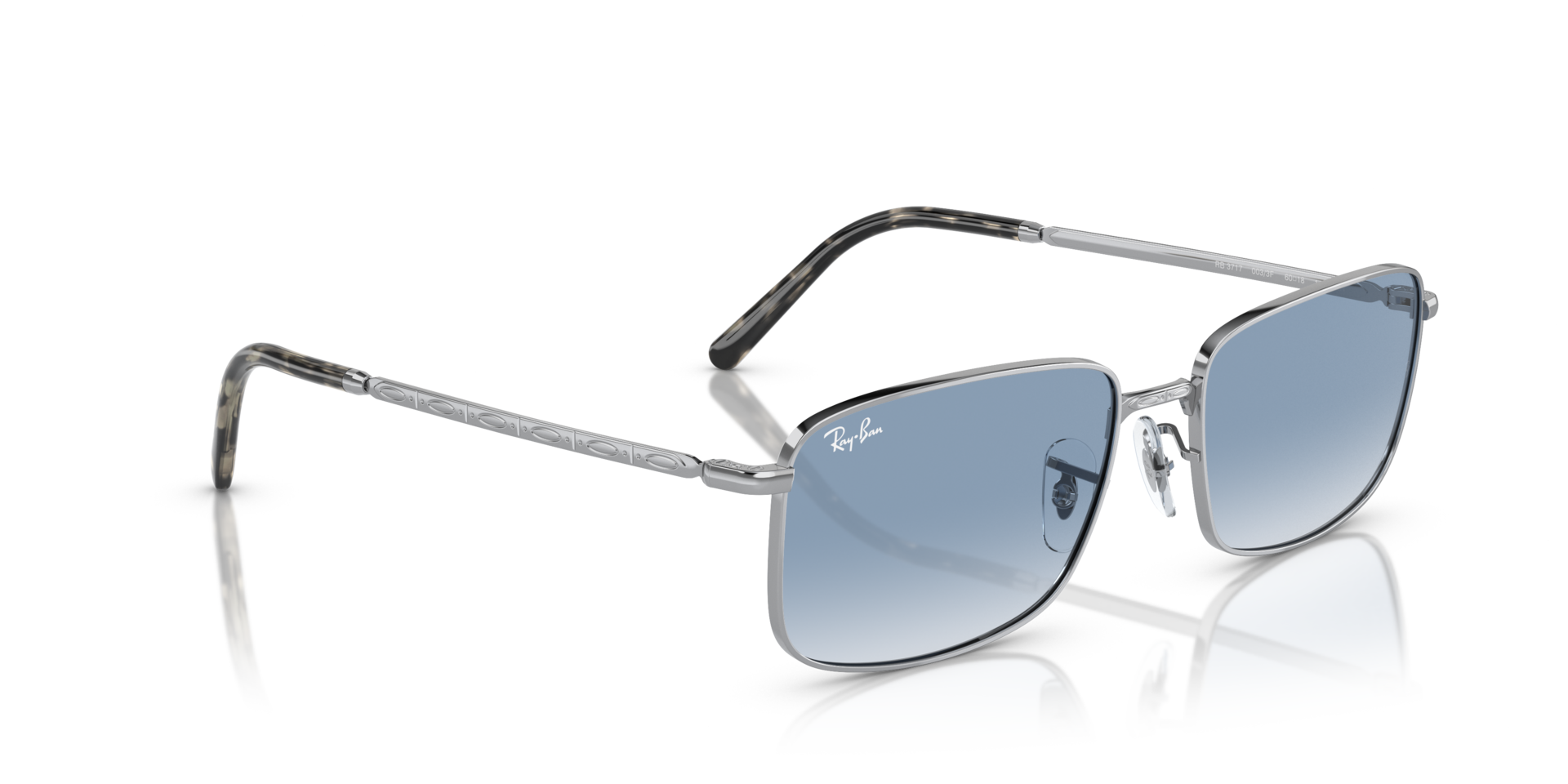 0RB3717 Metal Unisex Sunglasses