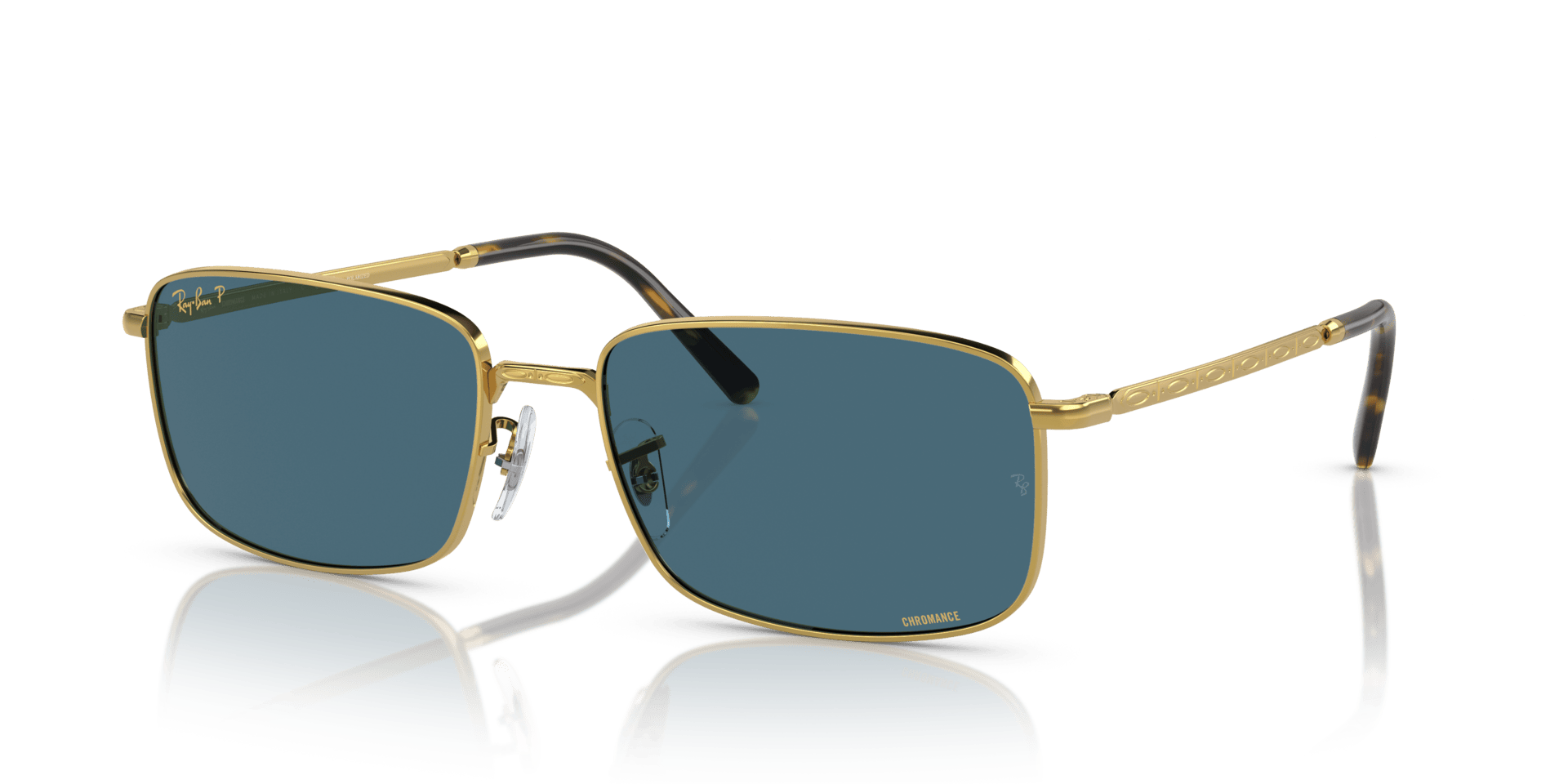 0RB3717 Metal Unisex Sunglasses