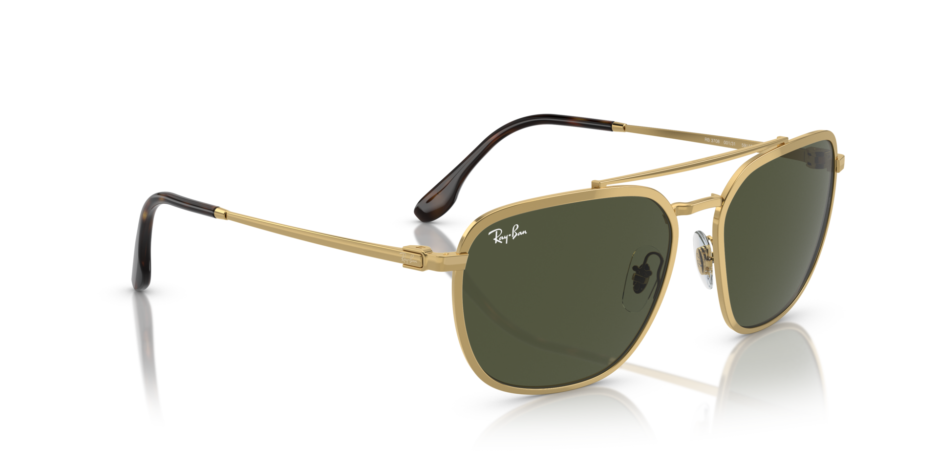 0RB3708 Metal Unisex Sunglasses