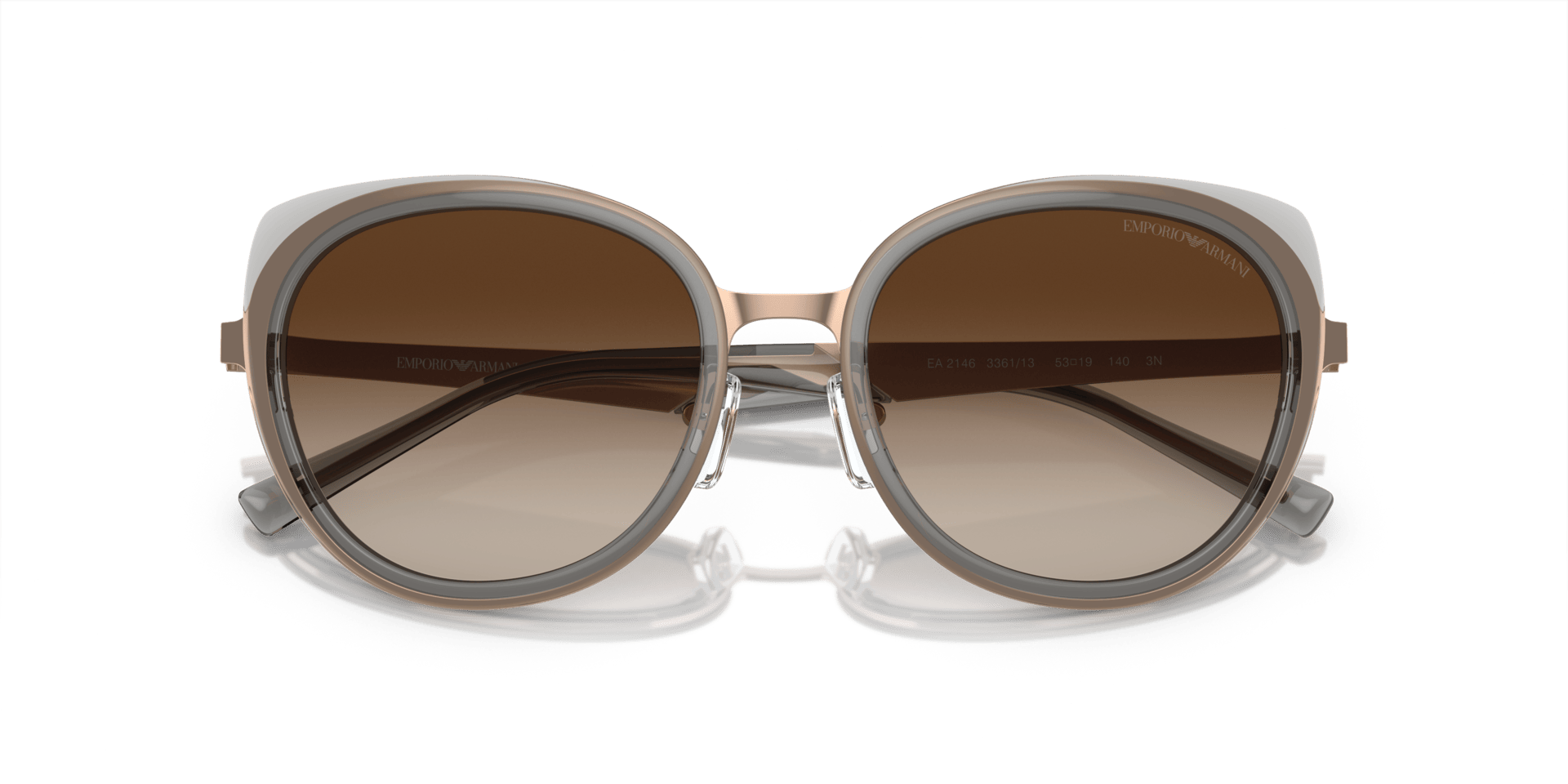 0EA2146 Metal Women Sunglasses