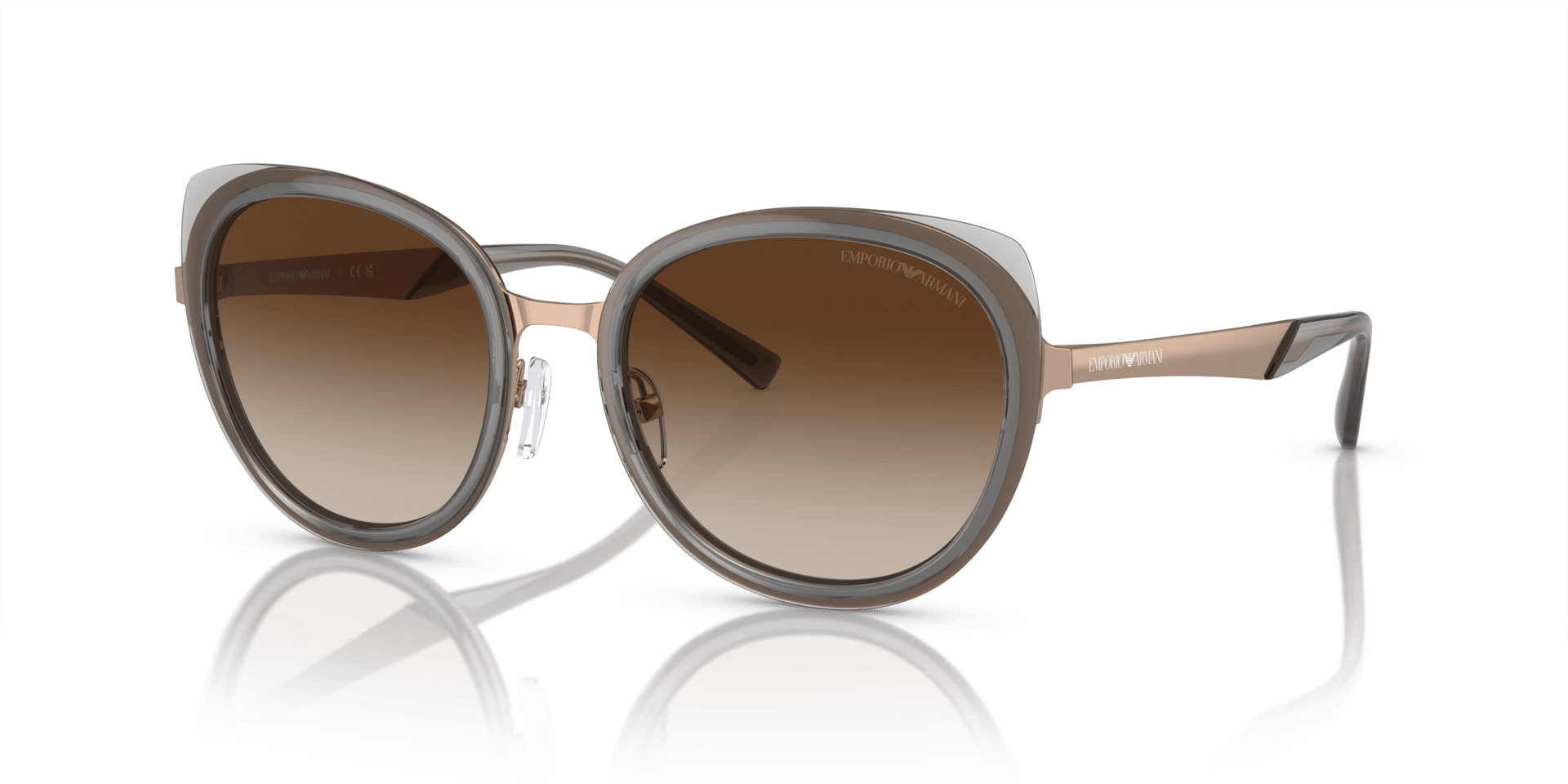 0EA2146 Metal Women Sunglasses