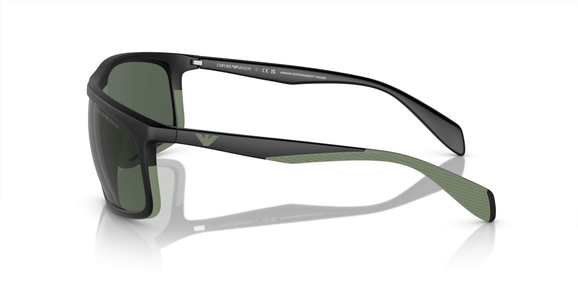 0EA4212U Injected Men Sunglasses
