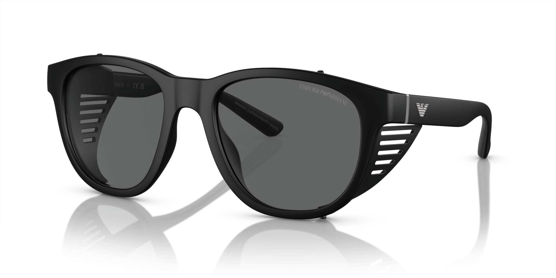 0EA4216U Injected Men Sunglasses
