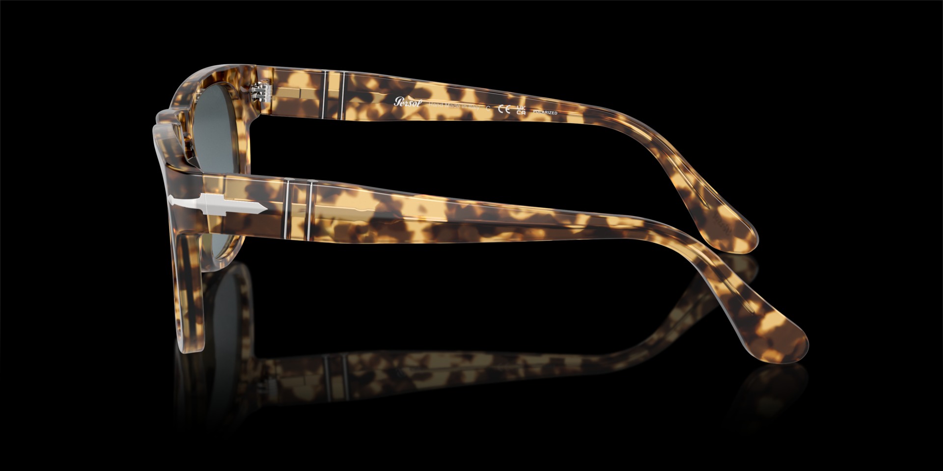 Persol Havana Acetate Unisex Sunglass
