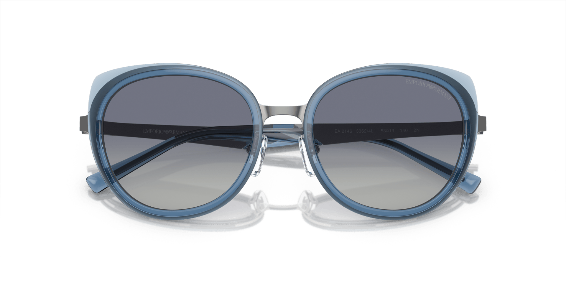 0EA2146 Metal Women Sunglasses