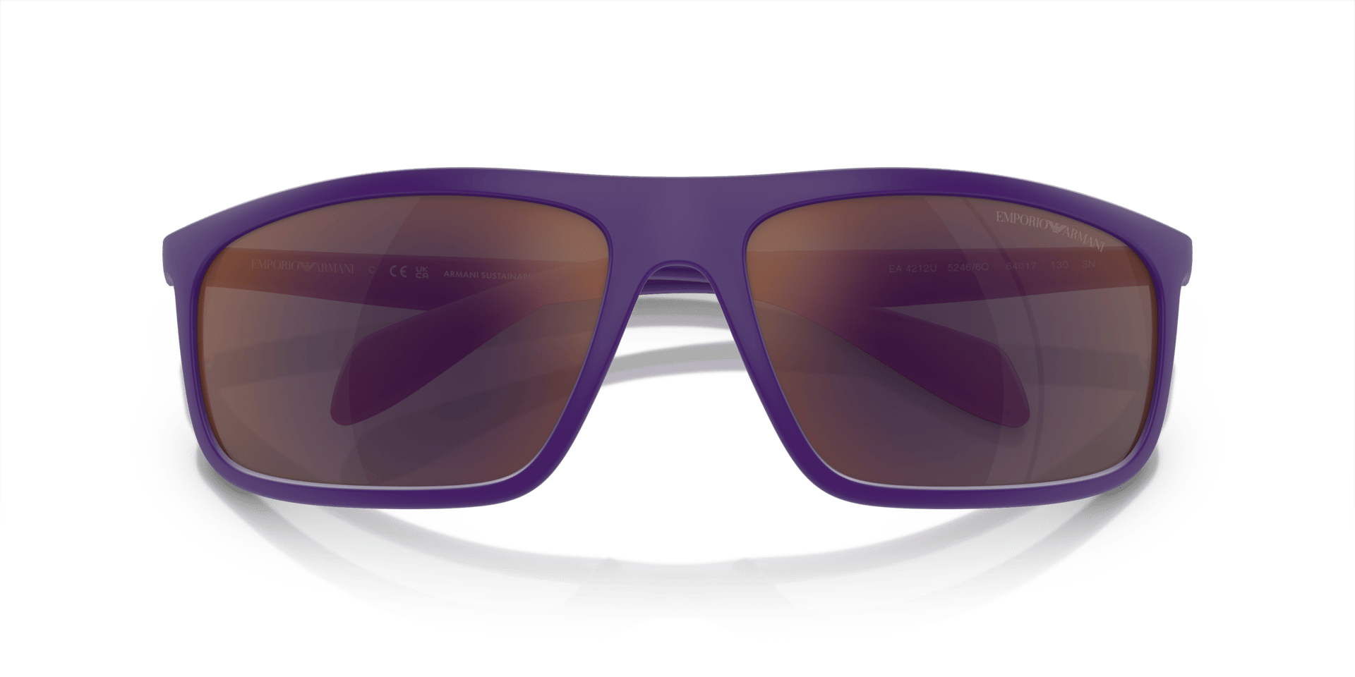 0EA4212U Injected Men Sunglasses