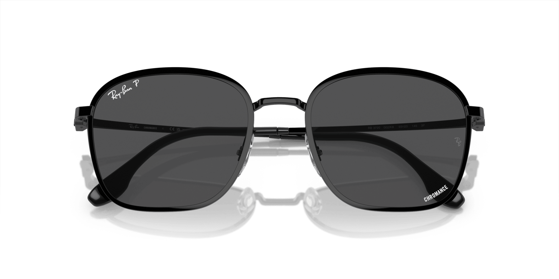 0RB3720 Metal Unisex Sunglasses