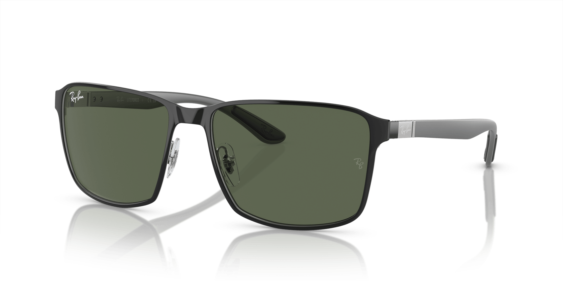 0RB3721 Metal Unisex Sunglasses