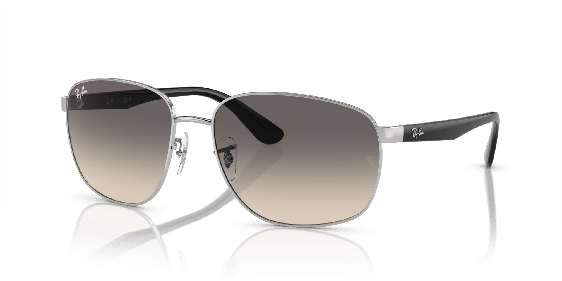 0RB3725I Metal Unisex Sunglasses