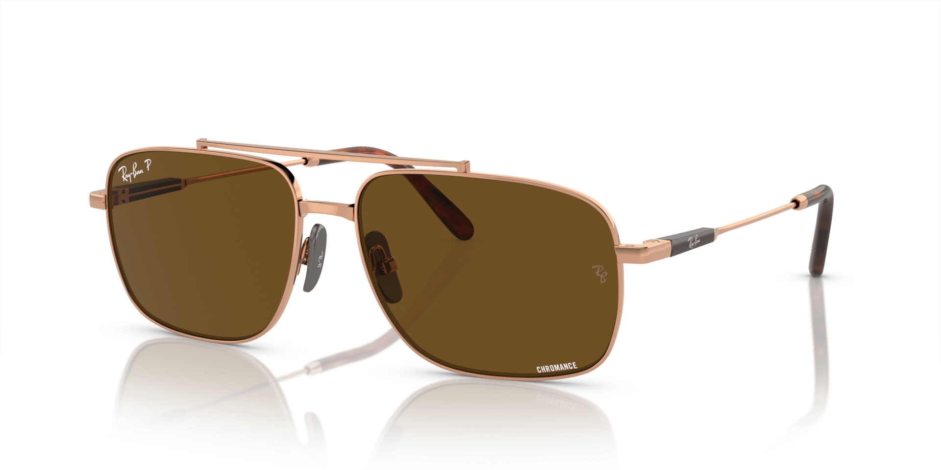 0RB8096 Titanium Unisex Sunglasses