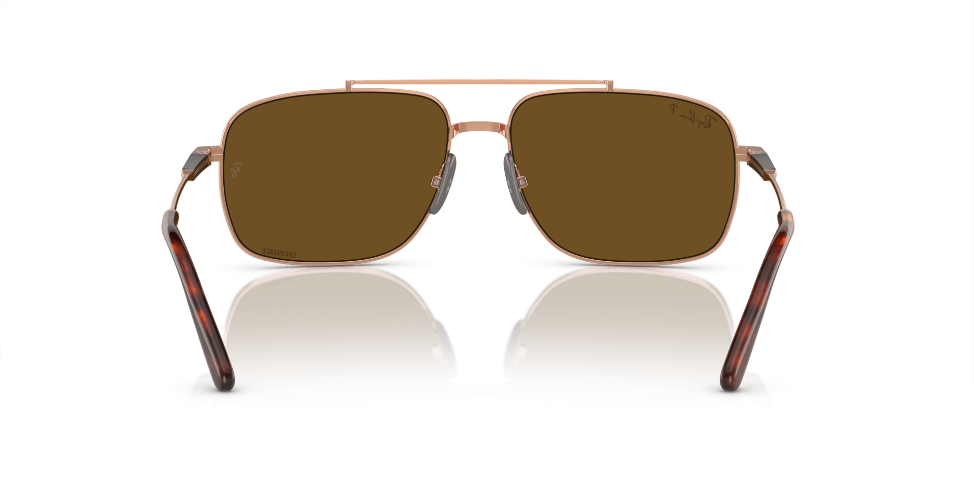 0RB8096 Titanium Unisex Sunglasses
