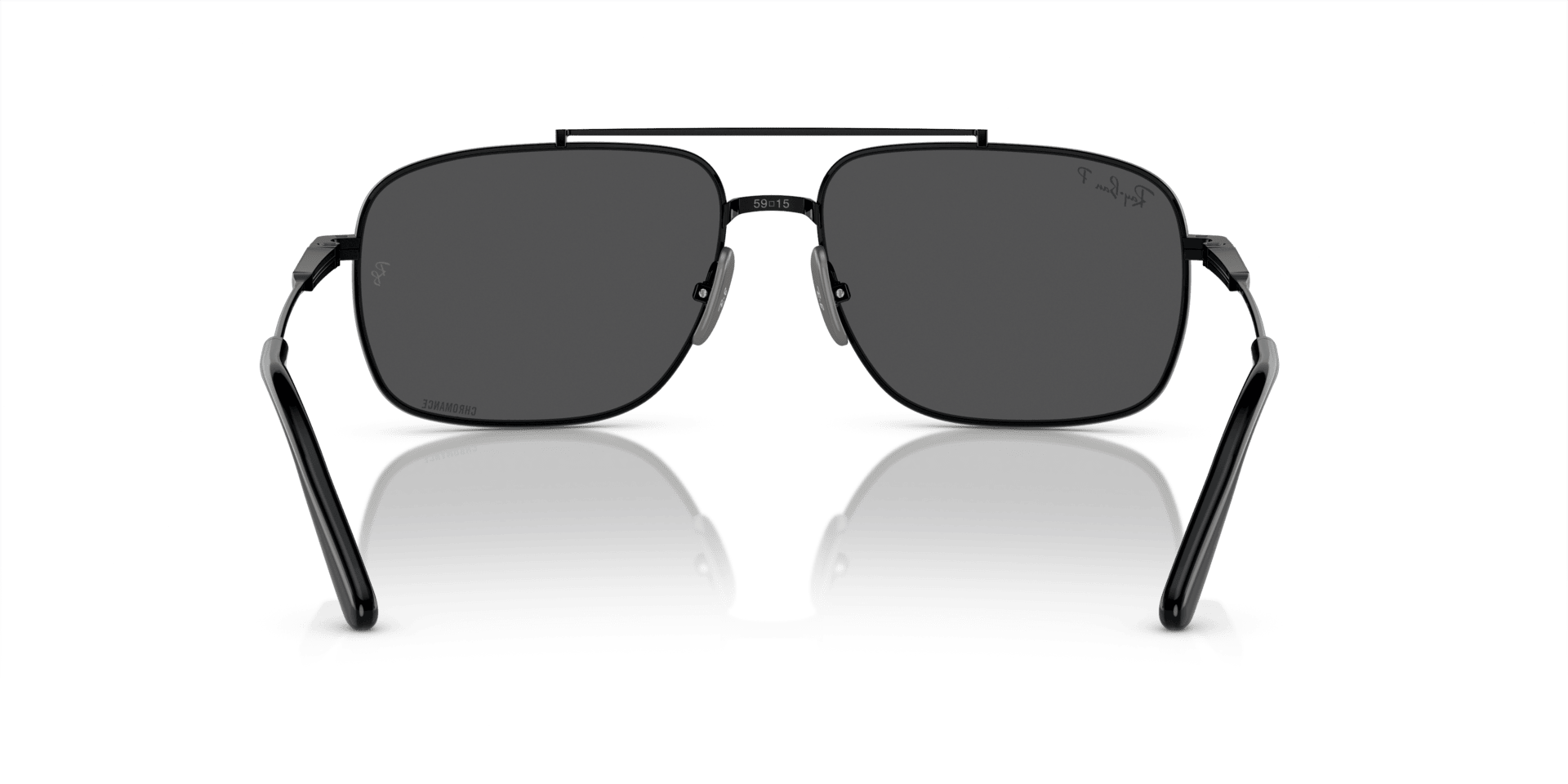 0RB8096 Titanium Unisex Sunglasses