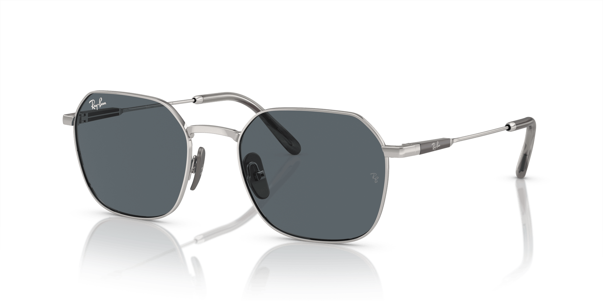 0RB8094 Titanium Unisex Sunglasses